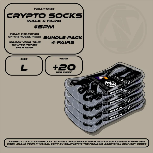 Image of Tucan Tribe Crypto Socks #3