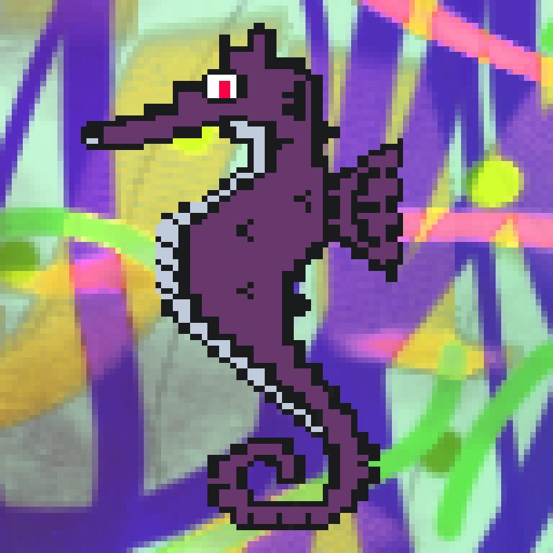 Algo Seahorse #136 NFT on Algorand