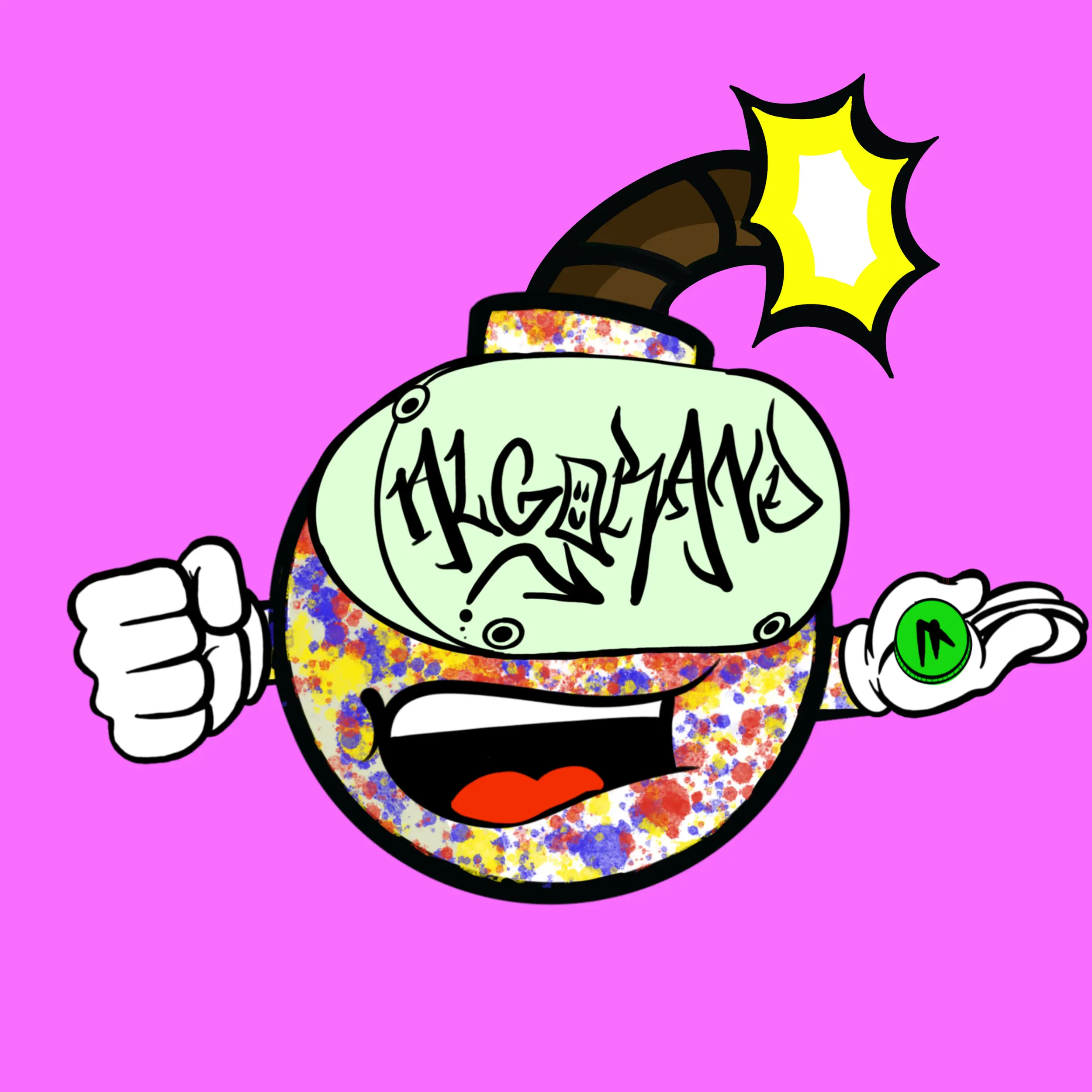 Crypto Bomber Krew #554 NFT on Algorand
