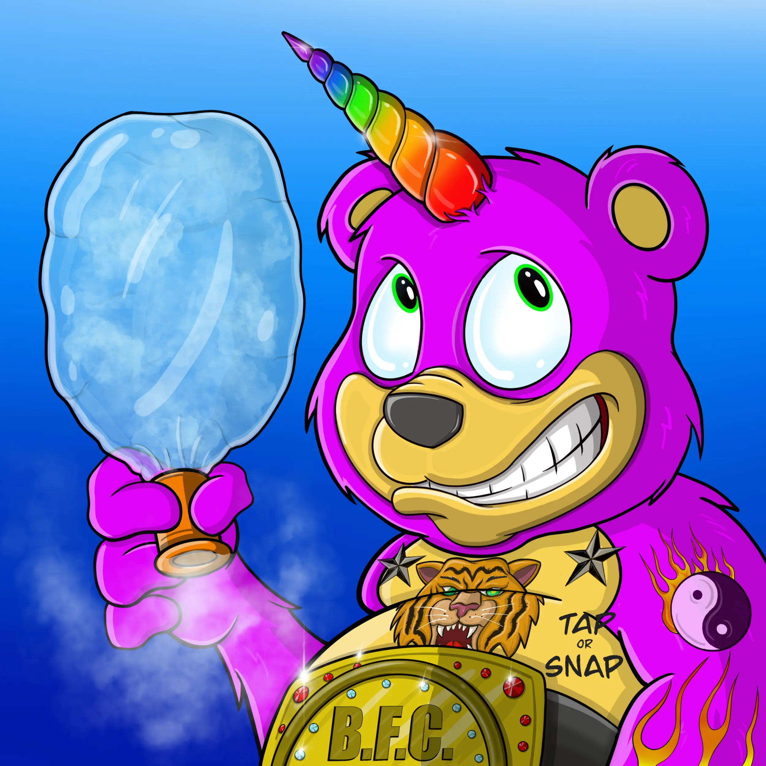 Burnin Bears #637 NFT on Algorand