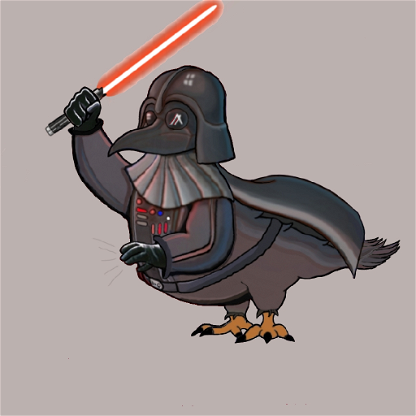Ghettopigeonsnft#43 Pigeon Vader