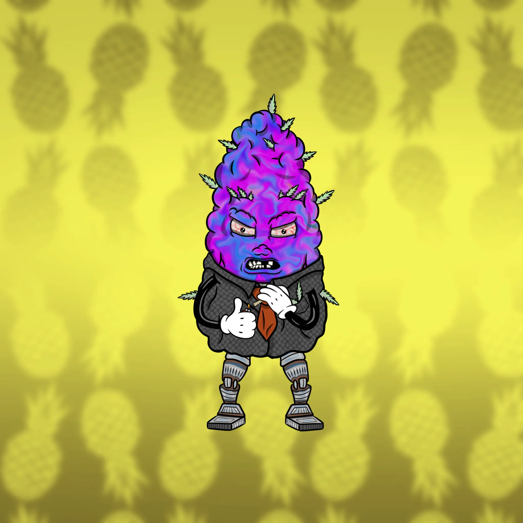 Blazing Budz #241 NFT on Algorand