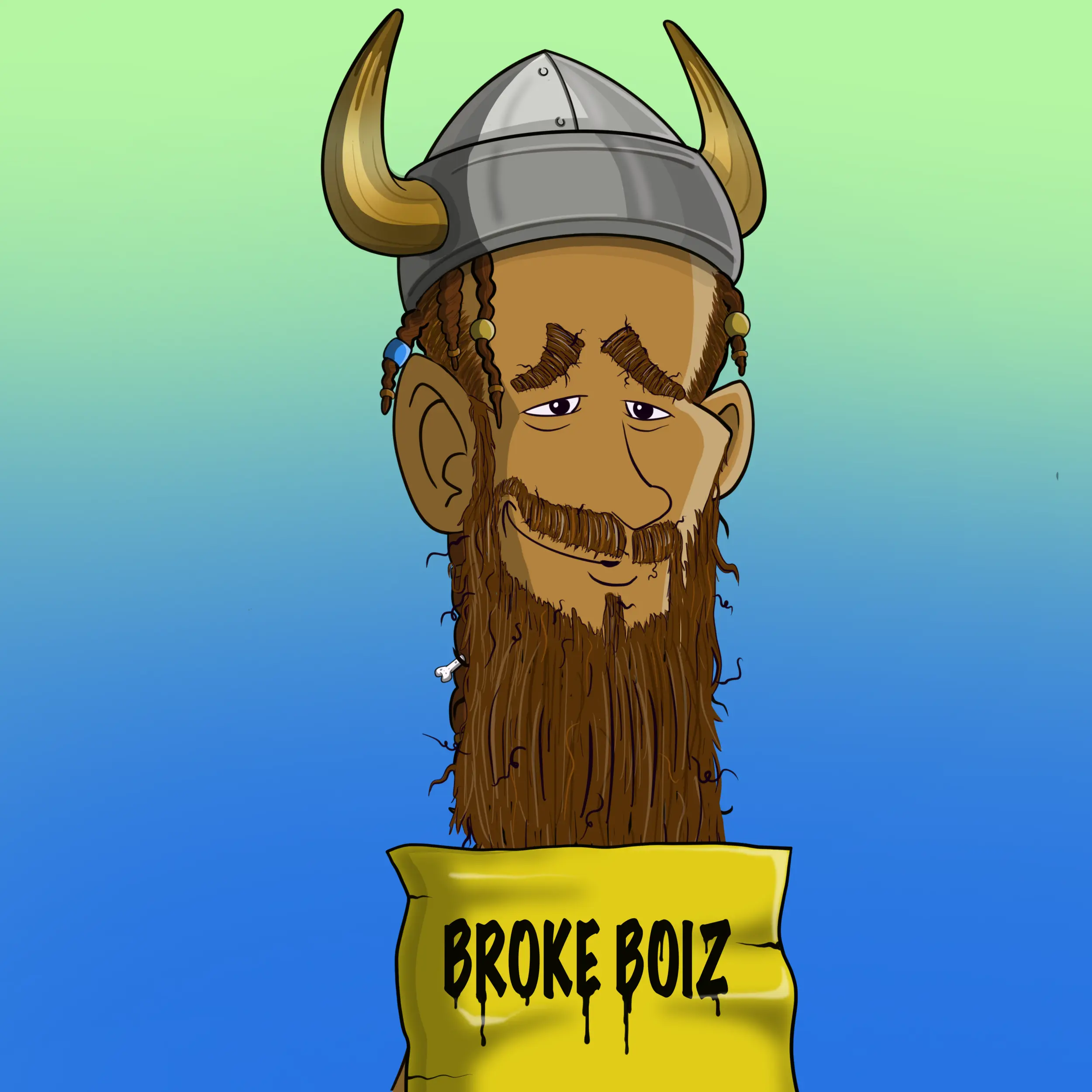 Broke Boiz #1201 NFT on Algorand