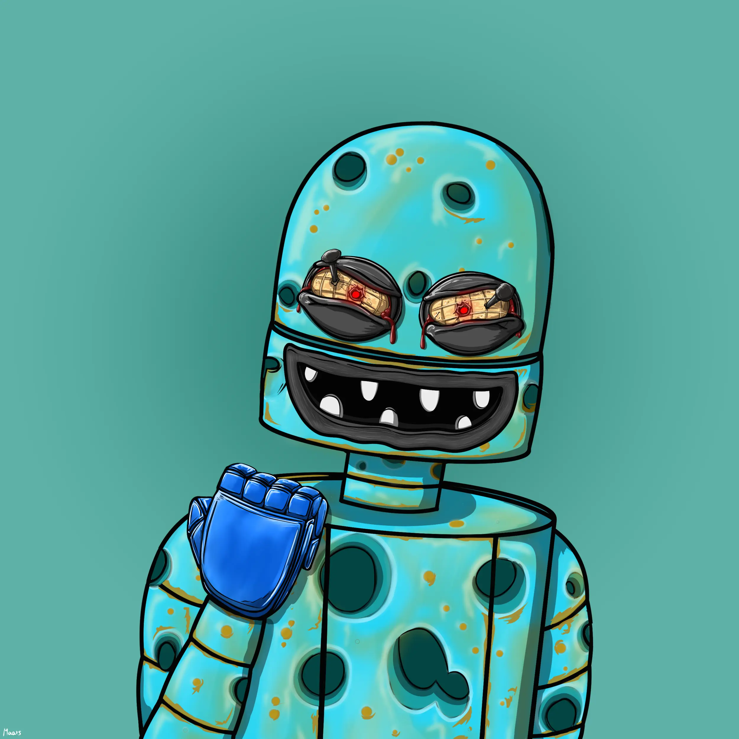 Mental Marvin #840 NFT on Algorand