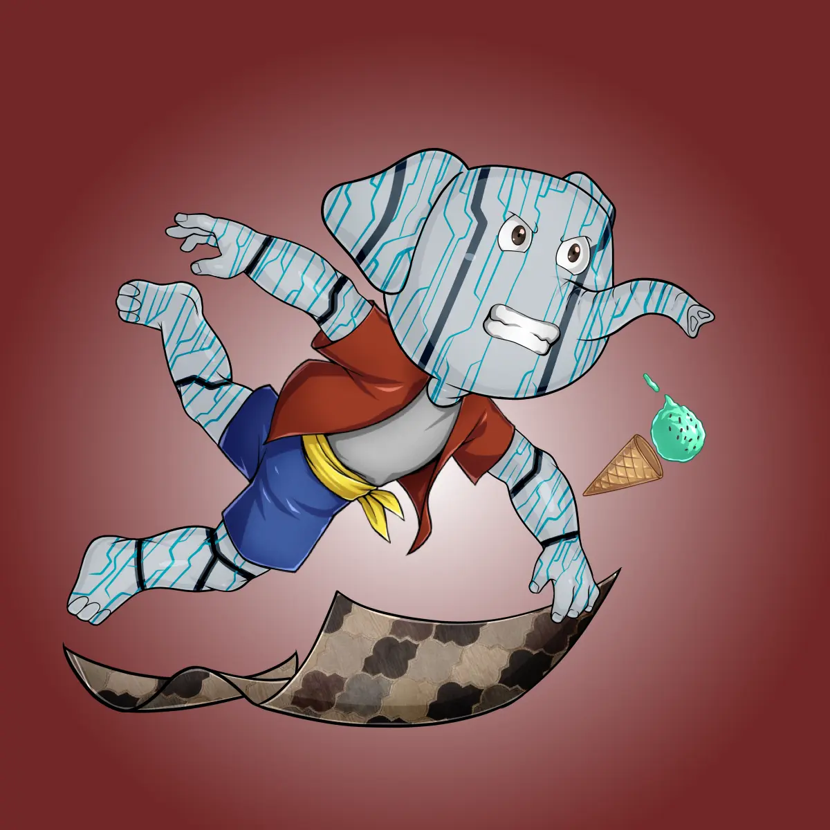 Rug Friends  #2192 NFT on Algorand