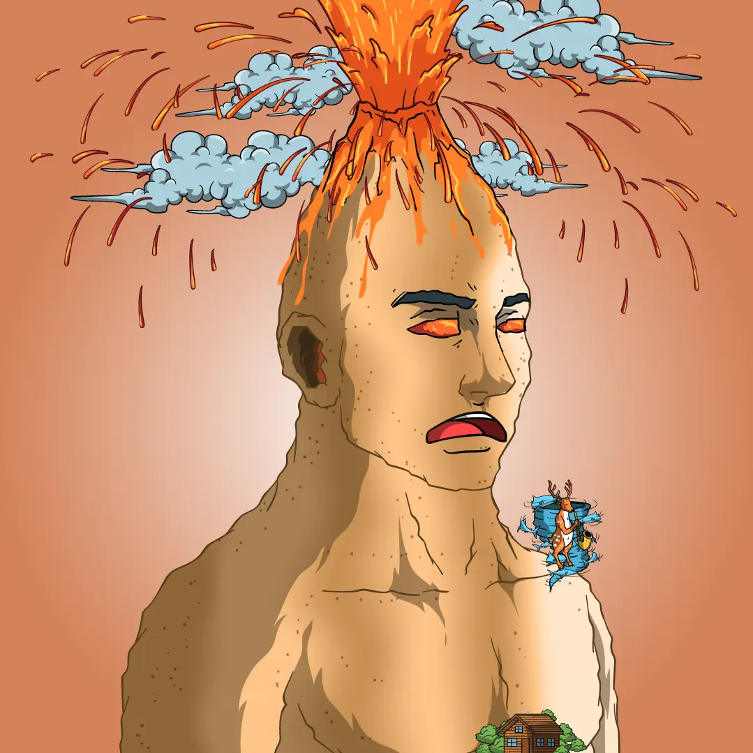 Volcano Boyz #1916 NFT on Algorand