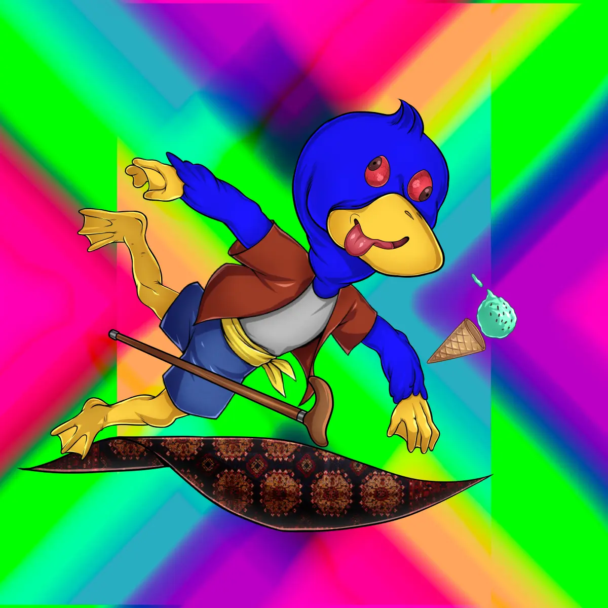 Rug Friends  #6787 NFT on Algorand