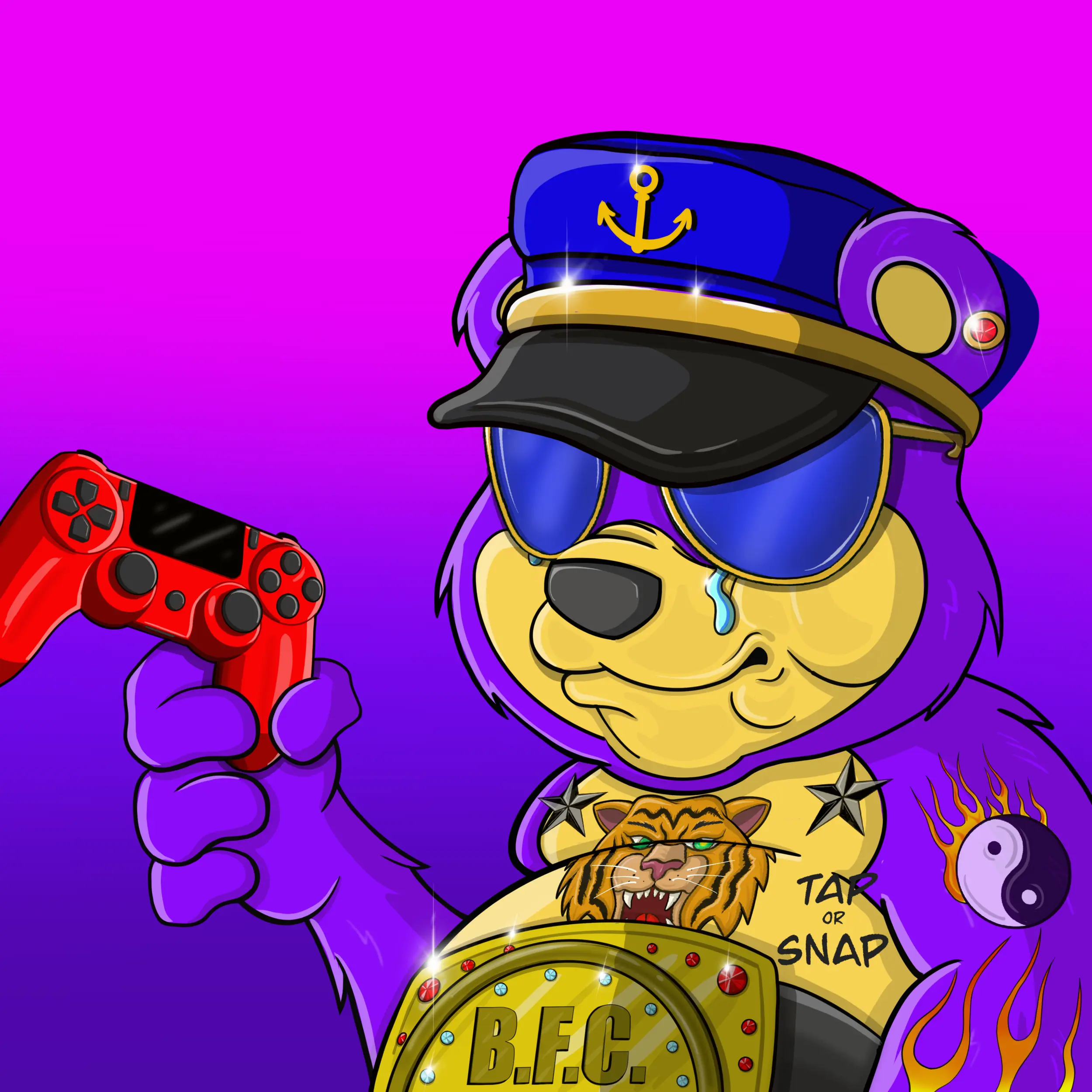 Burnin Bears #700 NFT on Algorand