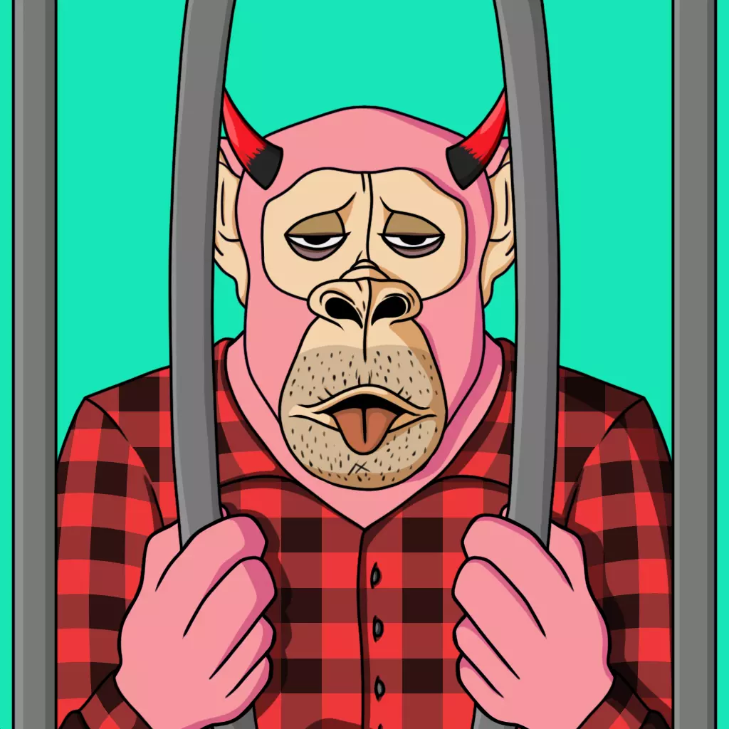 Prisoner Apes #753 NFT on Algorand