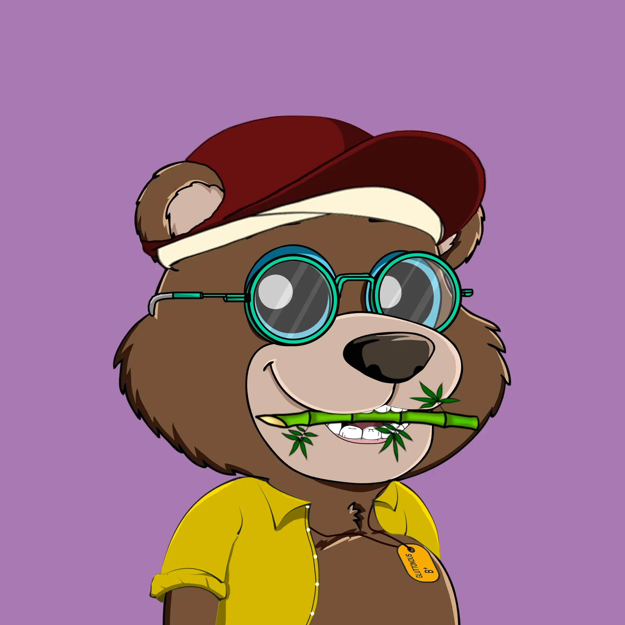 Gluttonous Bears #113 NFT on Algorand