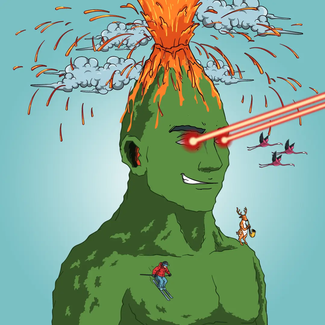 Volcano Boyz #1344 NFT on Algorand