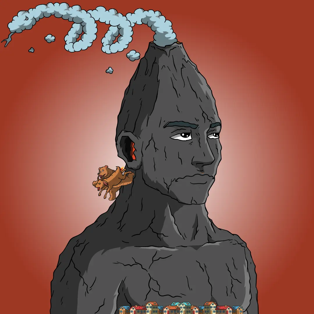 Volcano Boyz #1008 NFT on Algorand