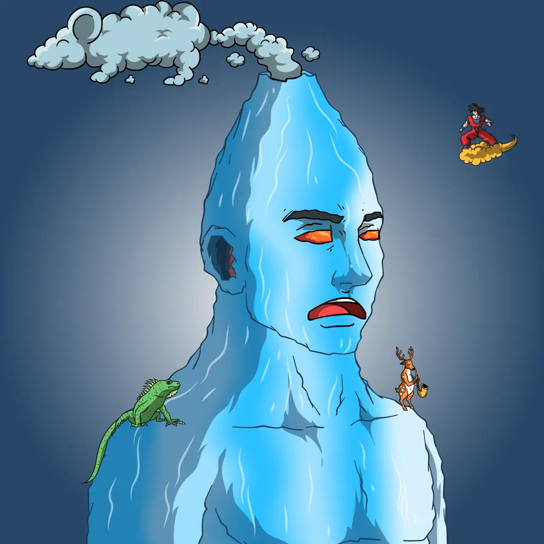 Volcano Boyz #1175 NFT on Algorand