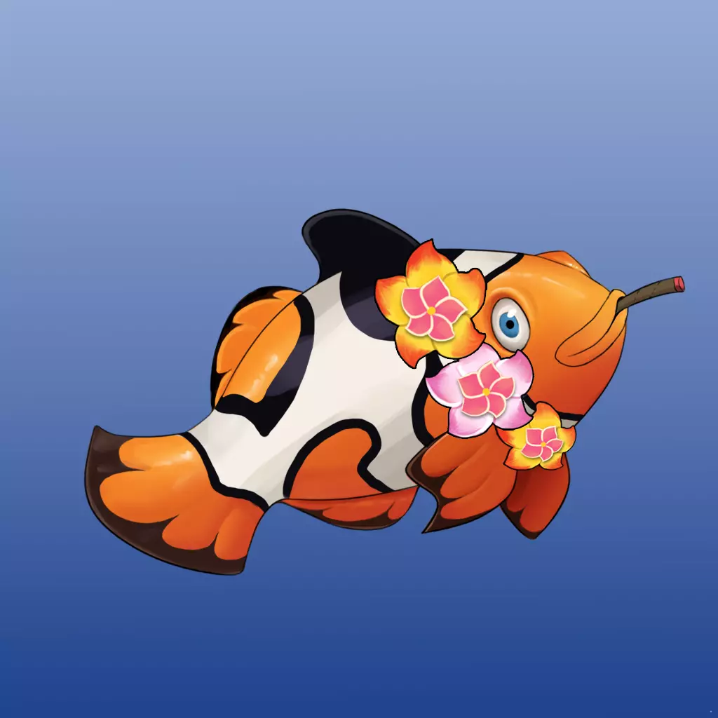 Clown Fish #142 NFT on Algorand