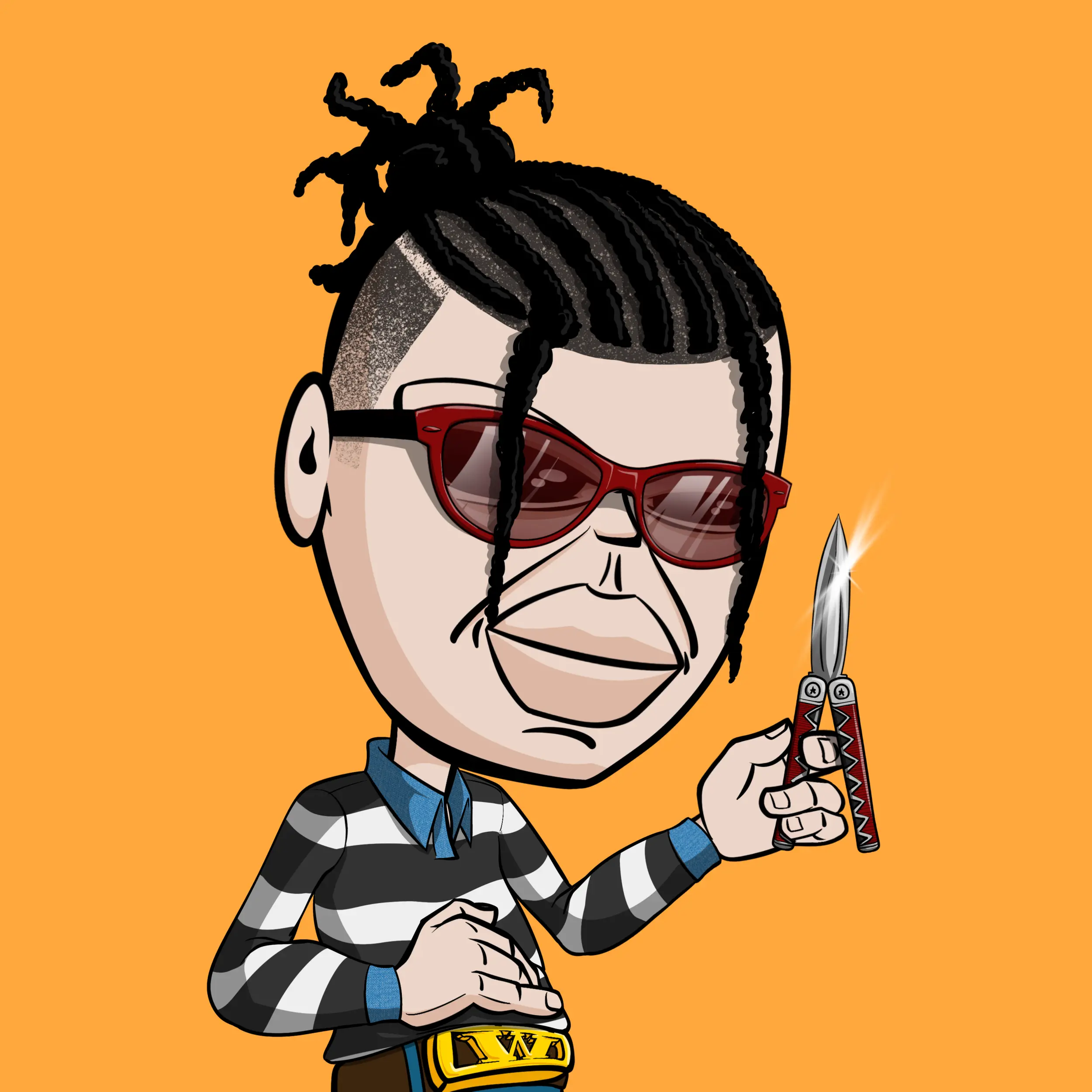 CoolCockGangs #210 NFT on Algorand