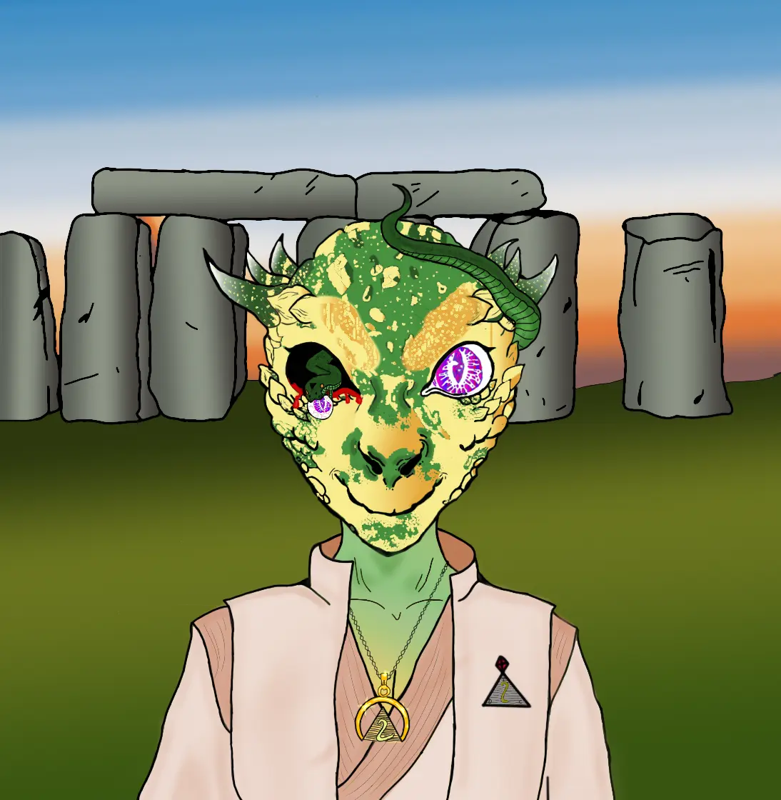 The Draconian Council  #91 NFT on Algorand