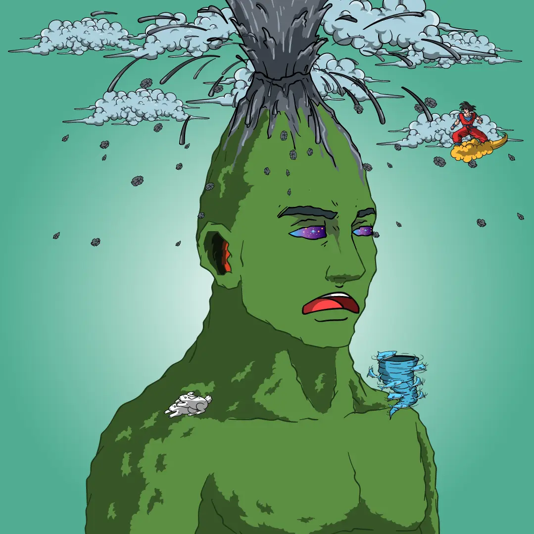 Volcano Boyz #762 NFT on Algorand