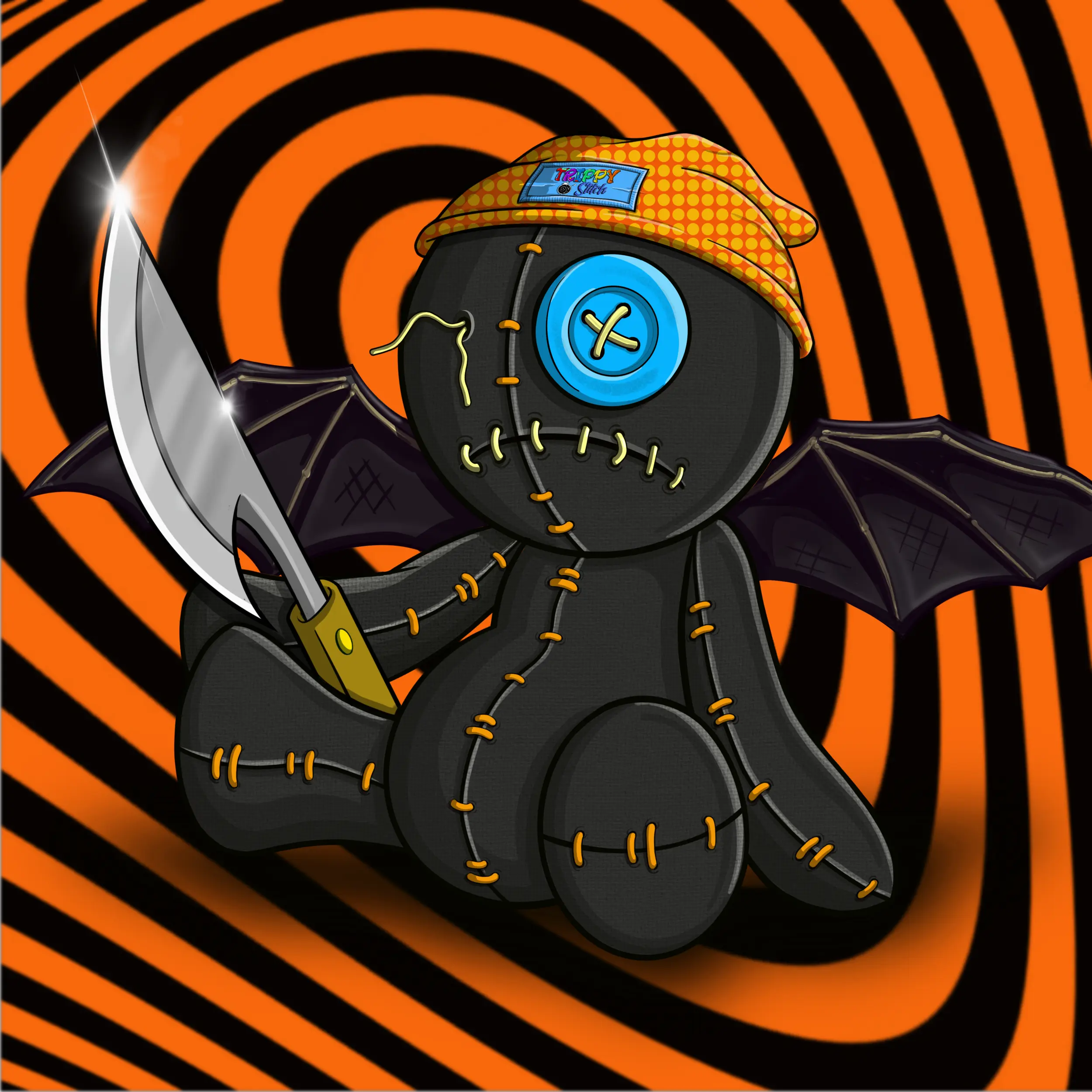Trippy Stitch #906 NFT on Algorand
