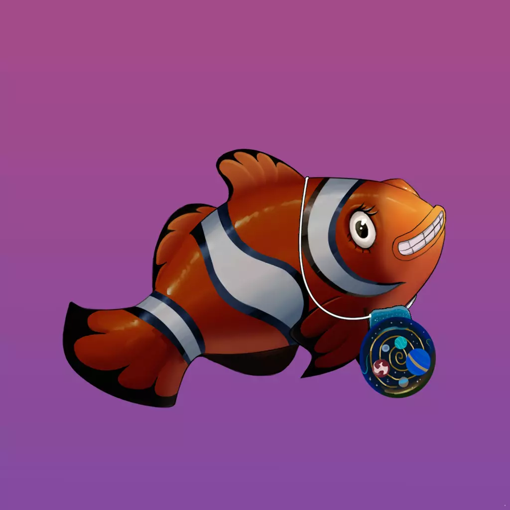 Clown Fish #414 NFT on Algorand