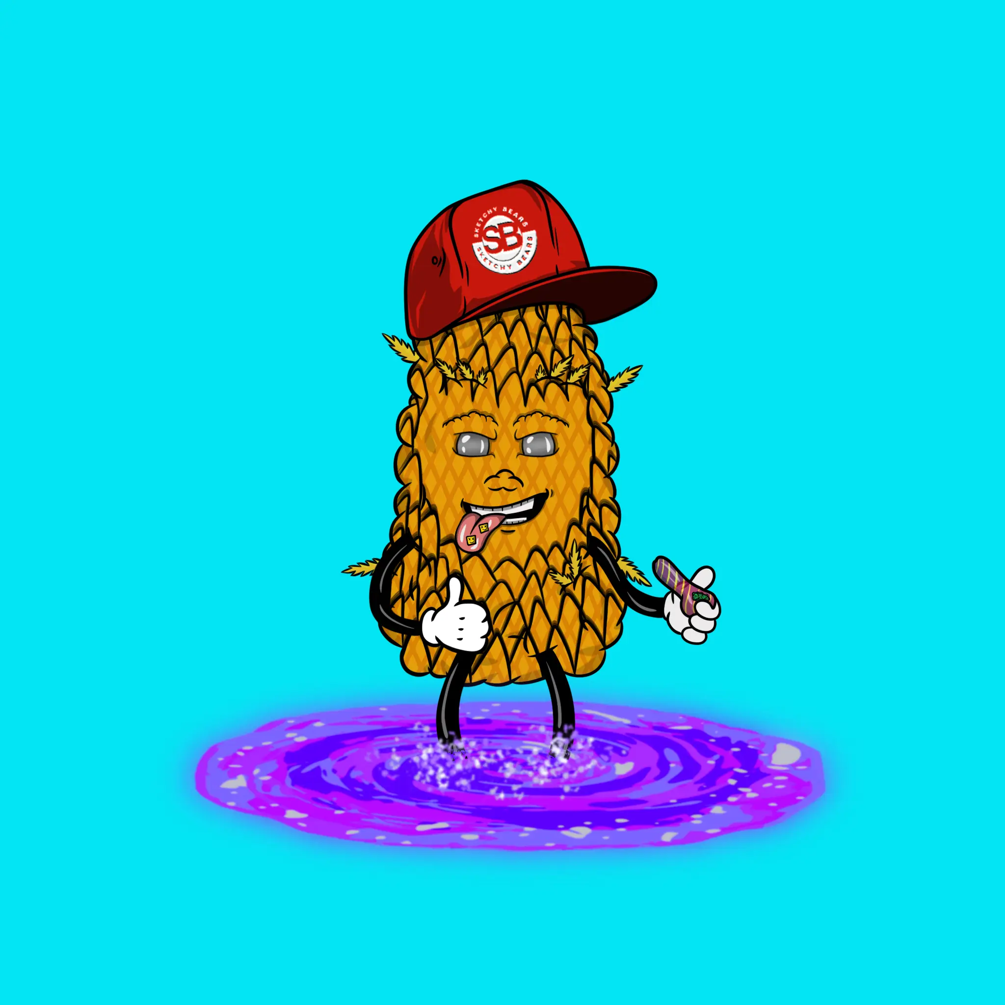 Blazing Budz #971 NFT on Algorand