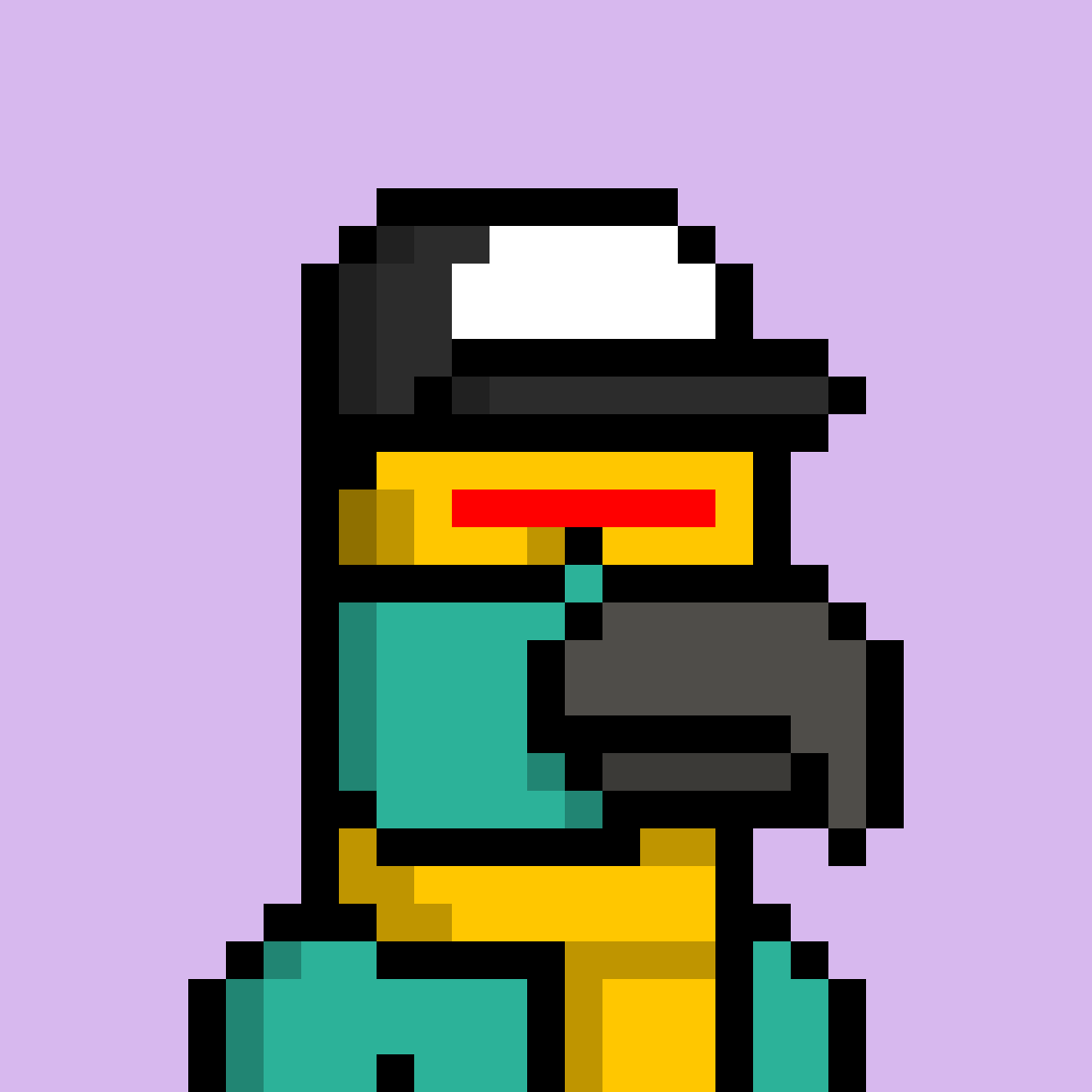Pixel Parrot 172 NFT on Algorand