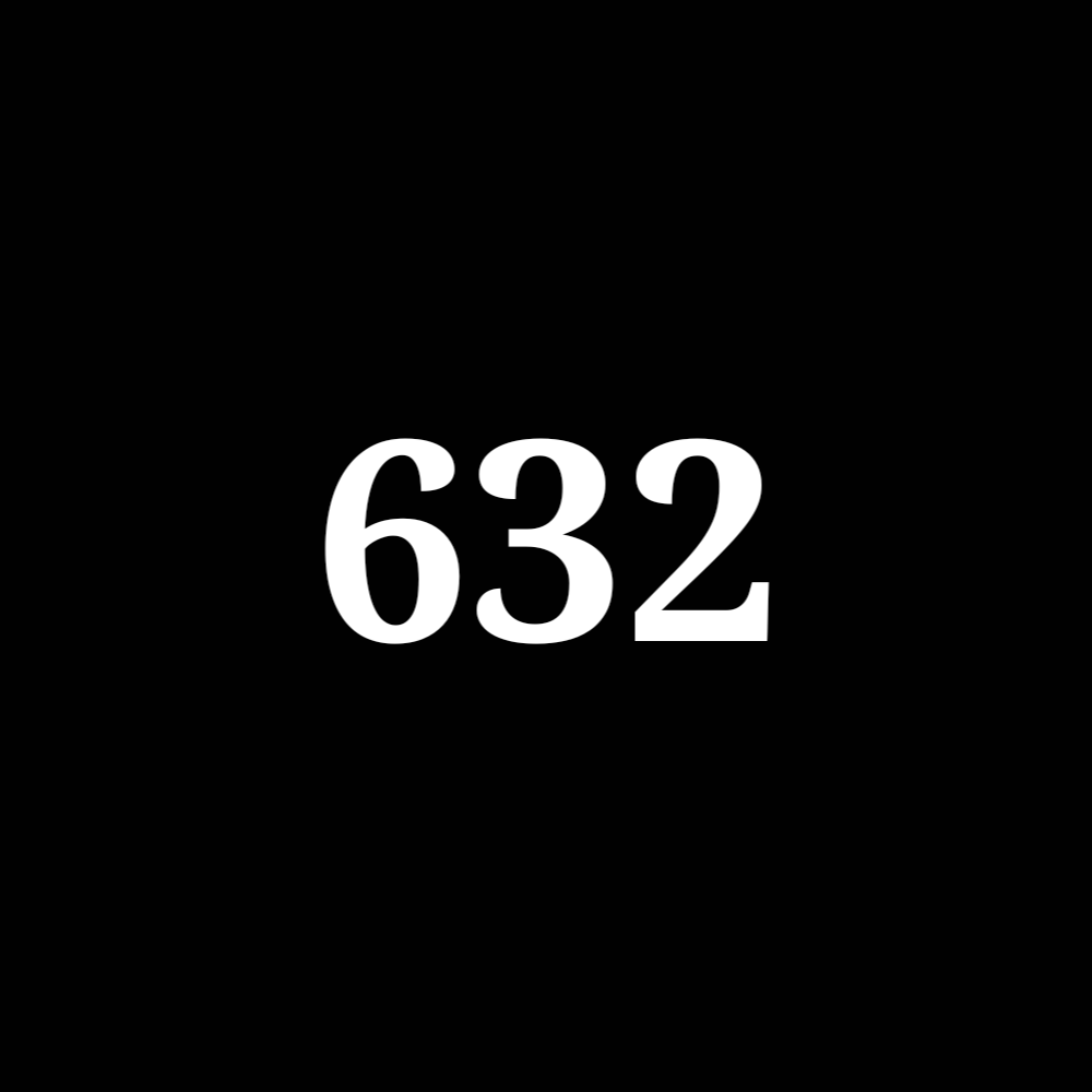 Number 632 NFT on Algorand