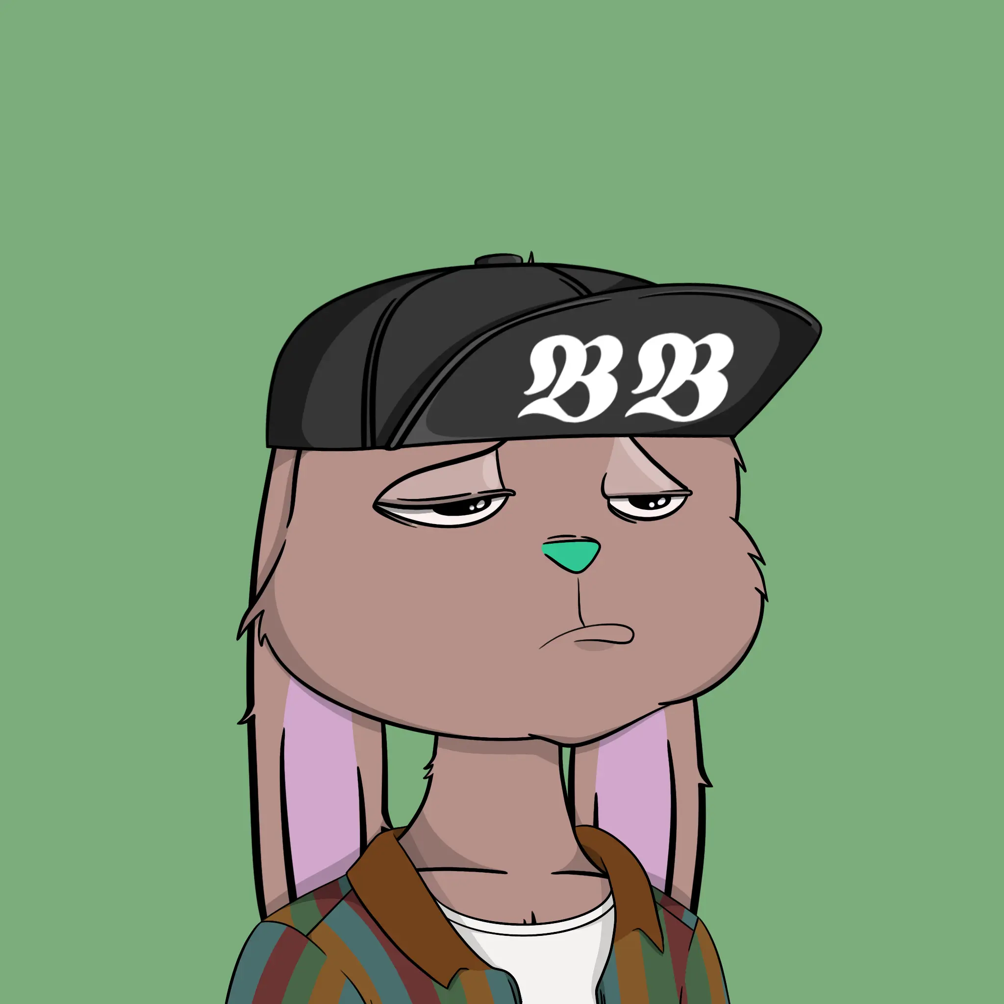 Bad Bunny Society #1268 NFT on Algorand