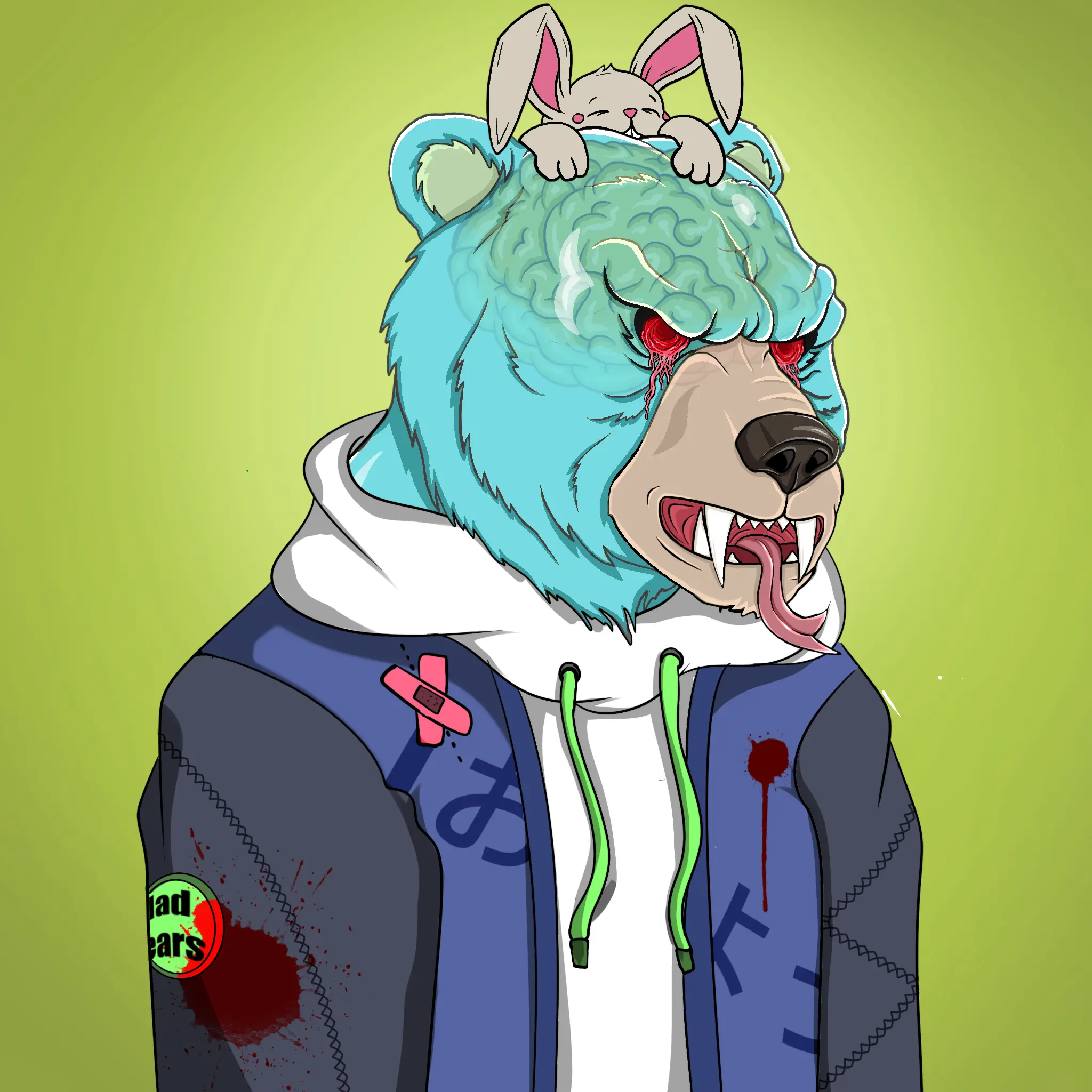 Mad Bears #1863 NFT on Algorand