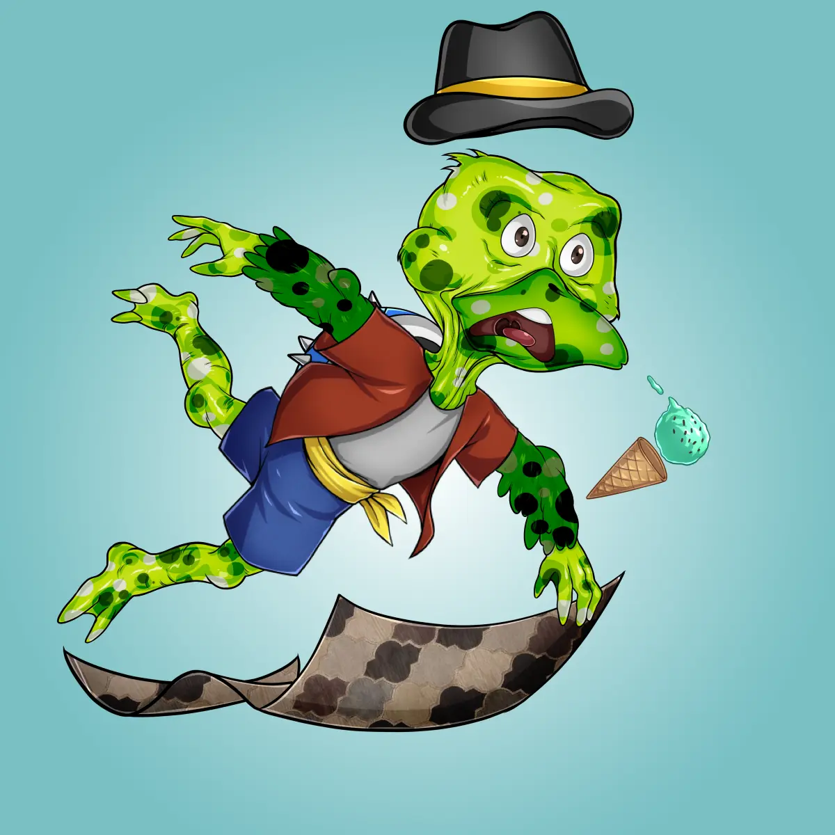 Rug Friends  #6736 NFT on Algorand