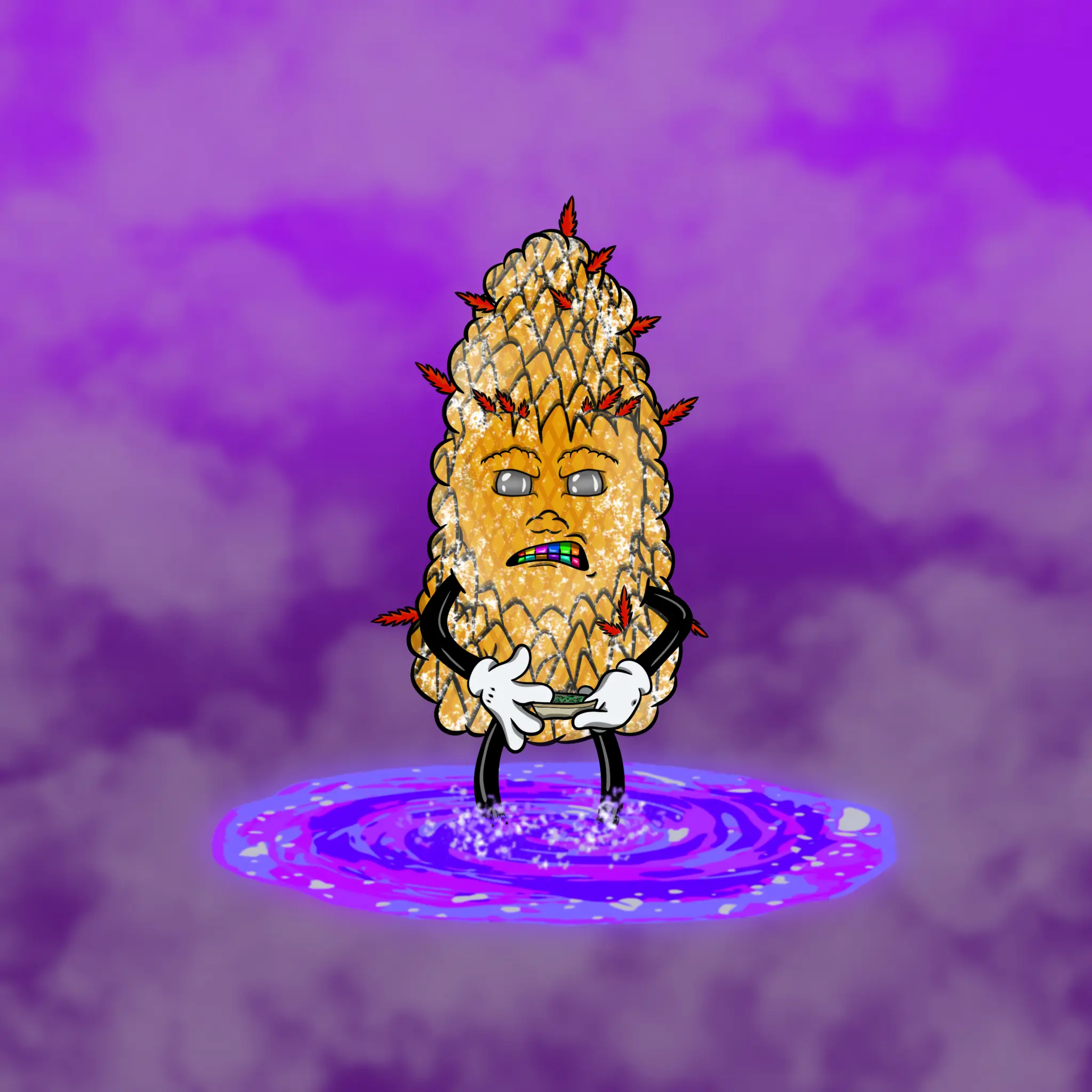 Blazing Budz #891 NFT on Algorand