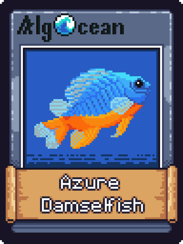 An image of Azure Damselfish