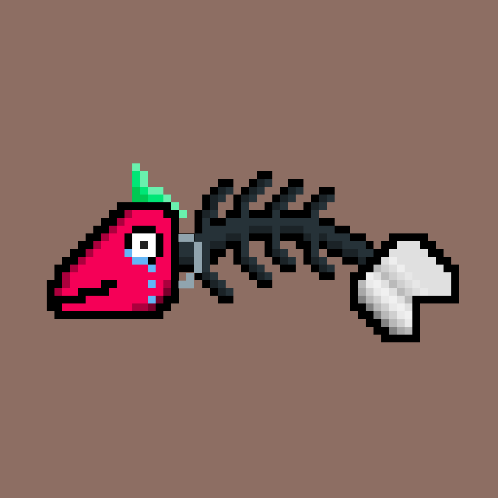 8-Bit BoneFish #460 NFT on Algorand