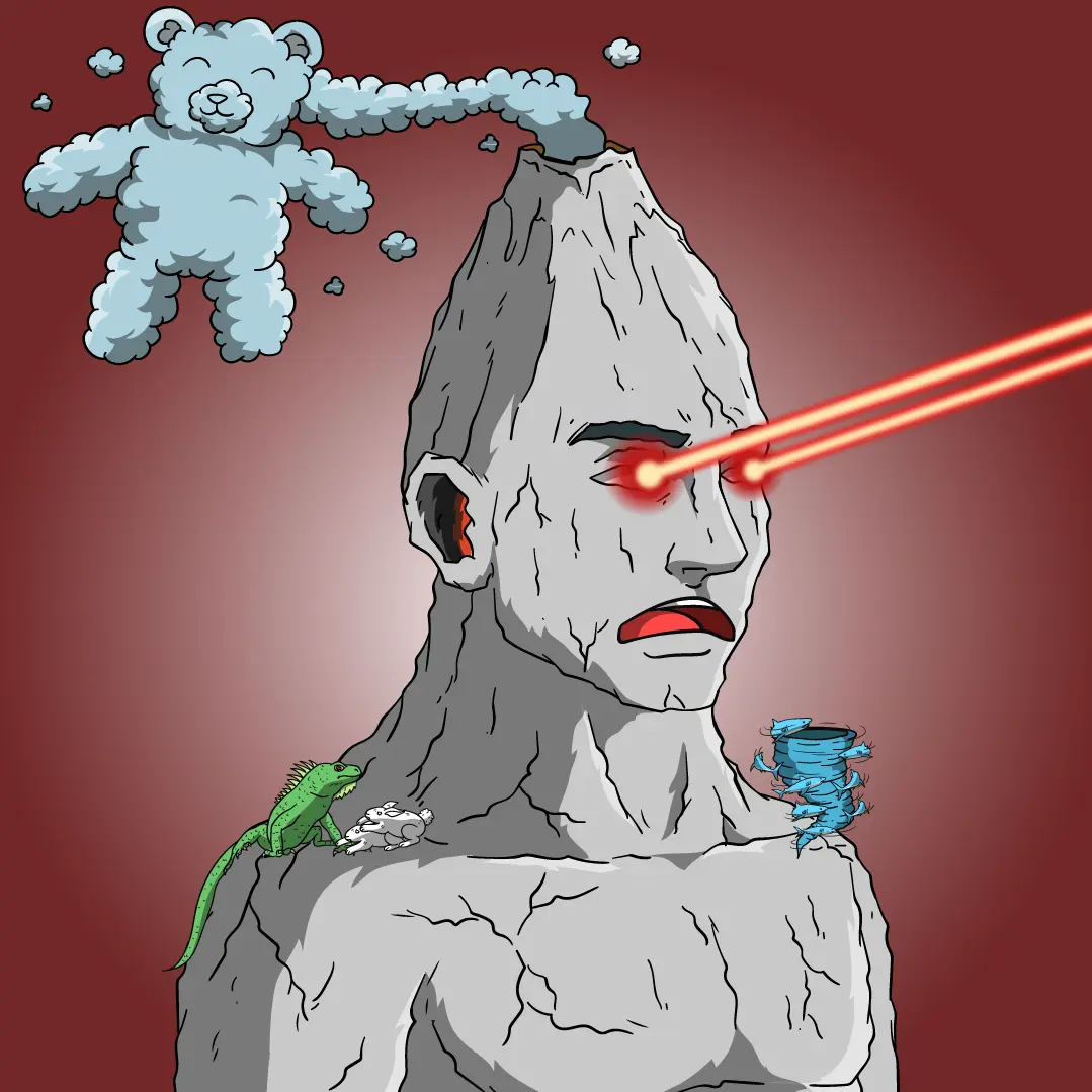 Volcano Boyz #1386 NFT on Algorand