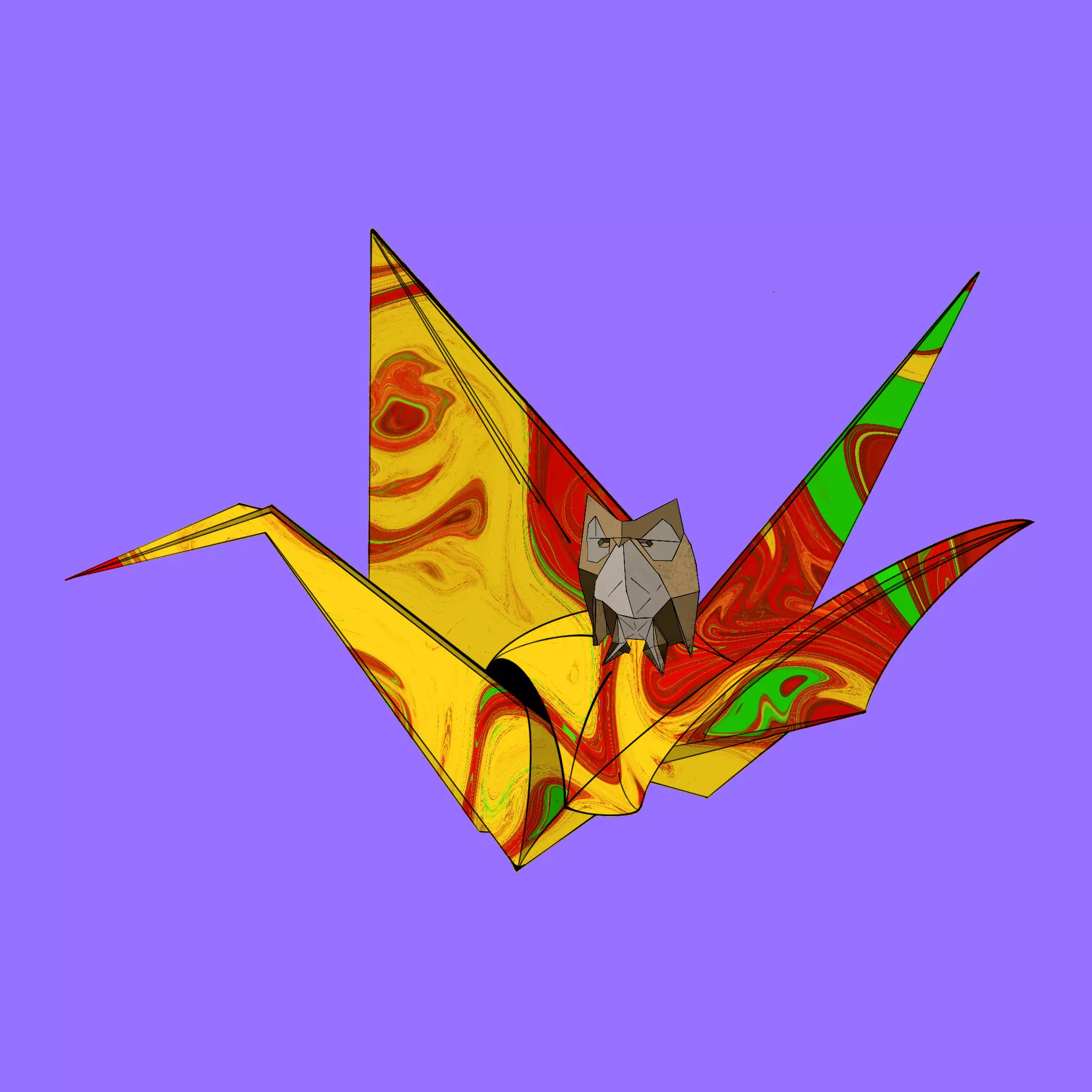 1000 Cranes V2 #557 NFT on Algorand