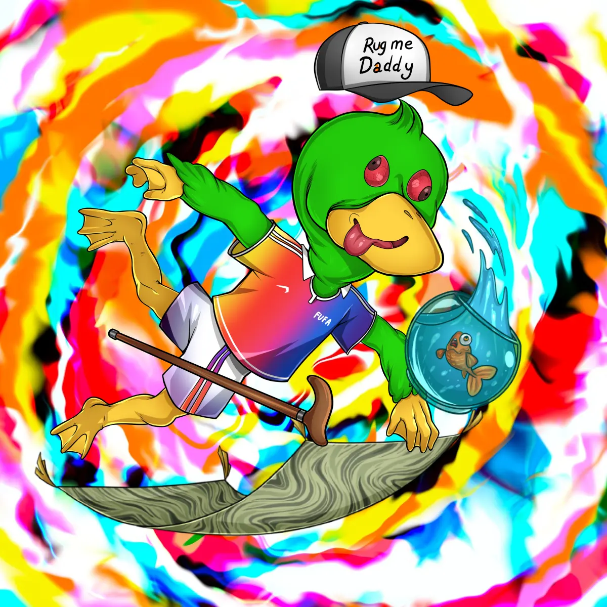 Rug Friends  #6936 NFT on Algorand