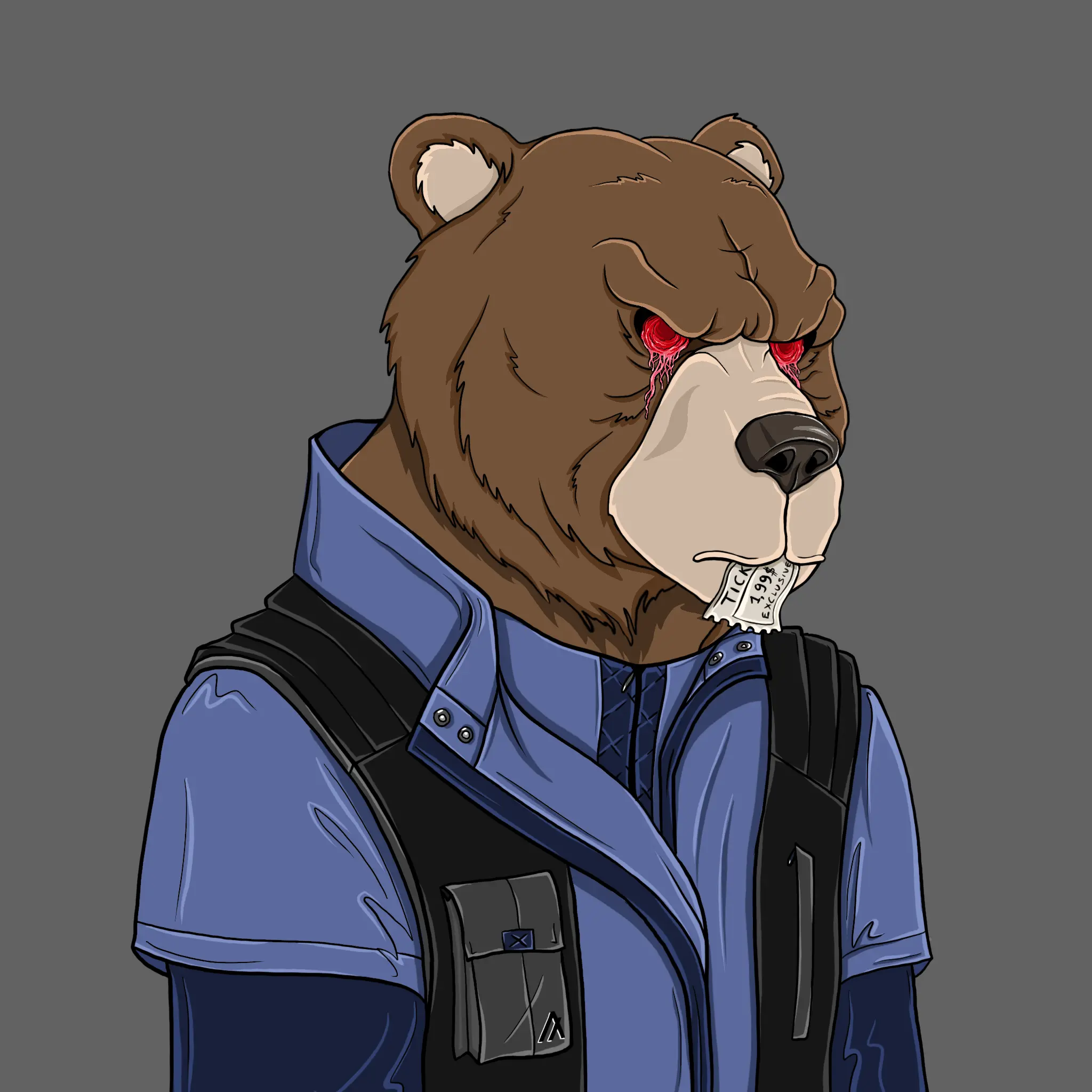 Mad Bears #1534 NFT on Algorand