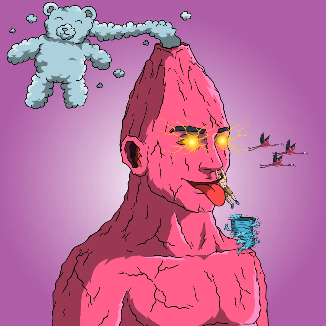 Volcano Boyz #1267 NFT on Algorand