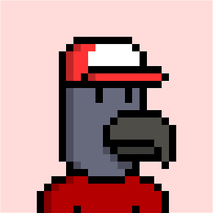 Pixel Parrot 444
