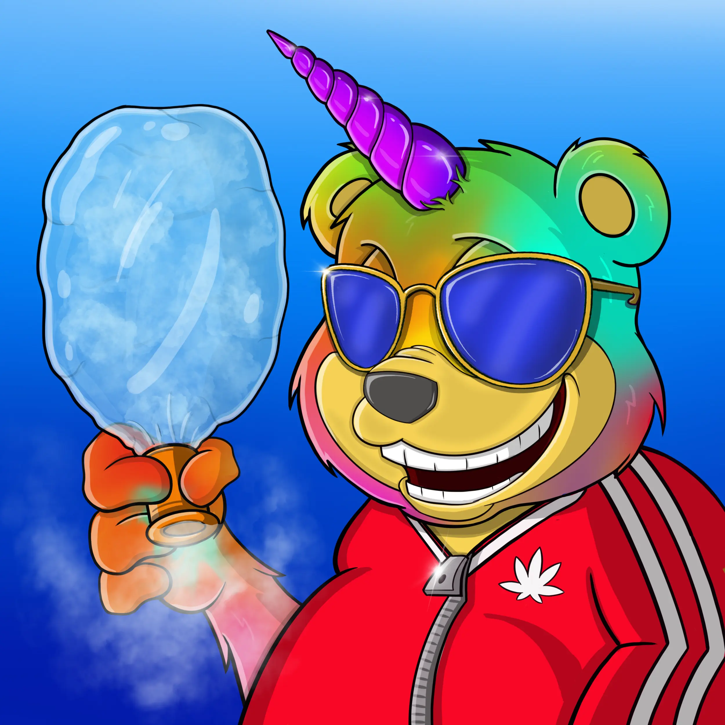 Burnin Bears #1698 NFT on Algorand