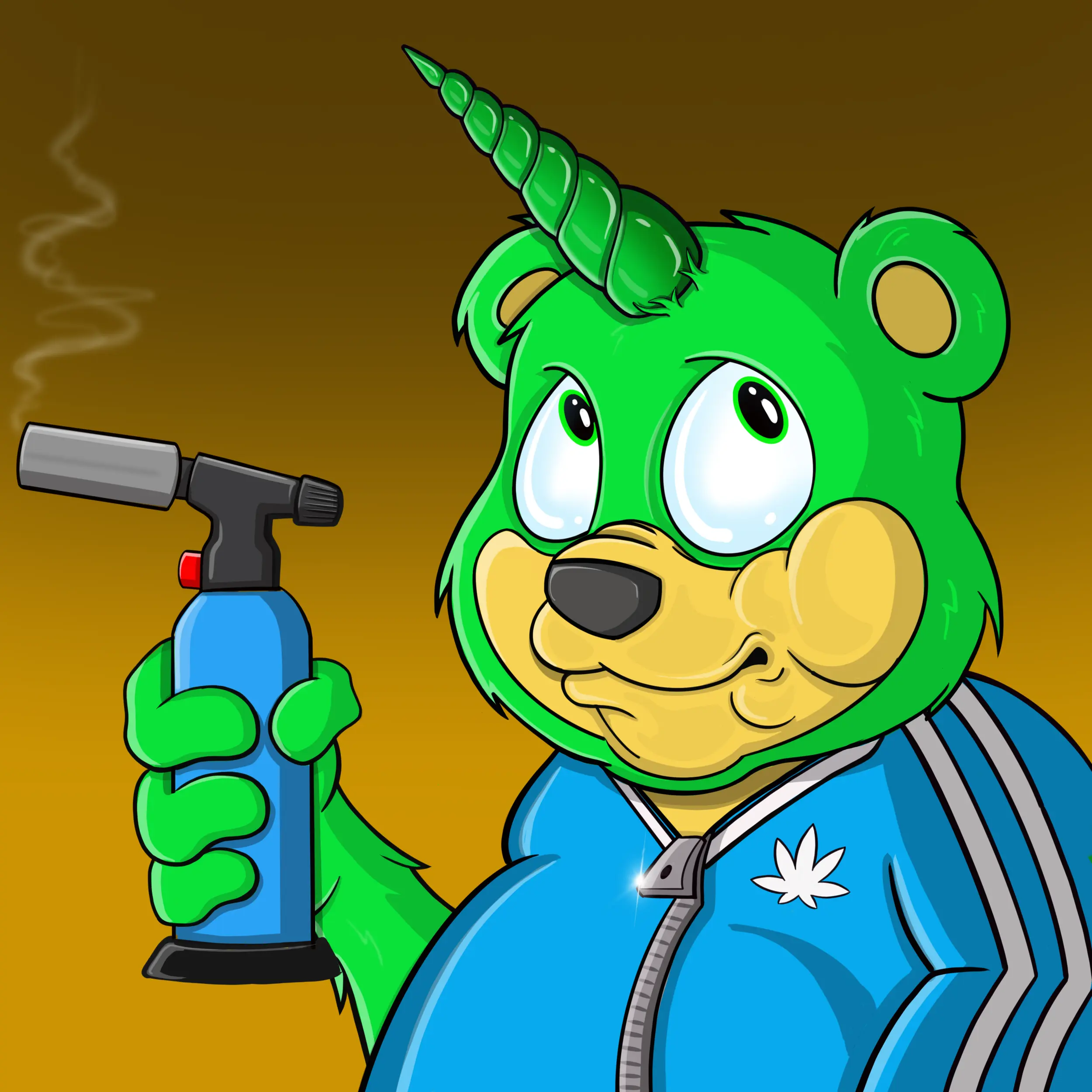 Burnin Bears #2079 NFT on Algorand