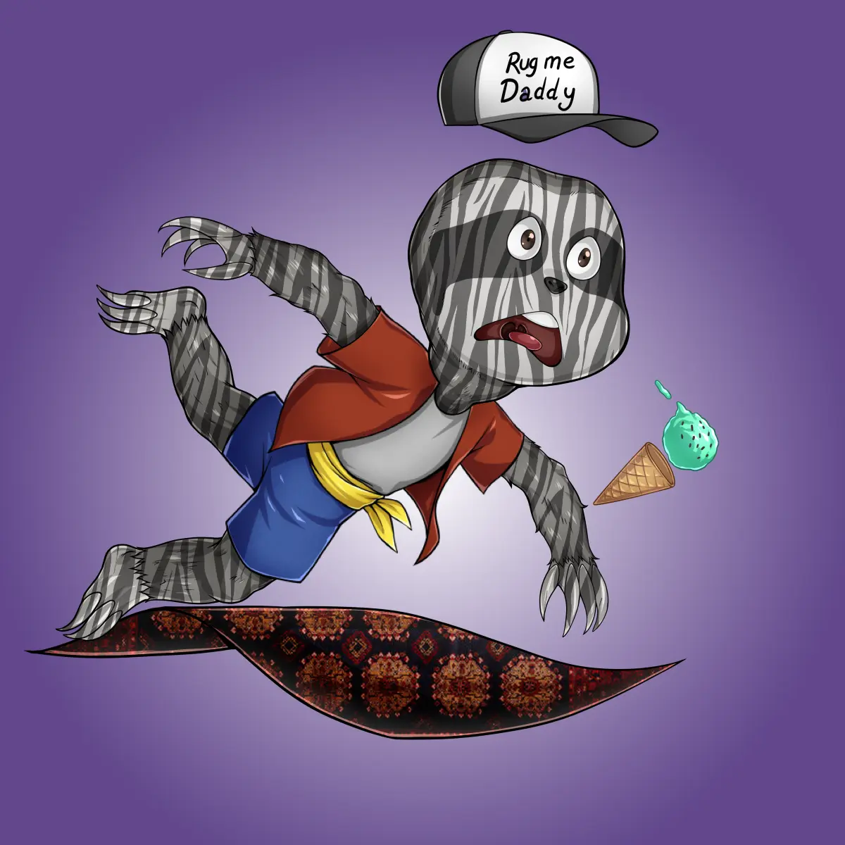 Rug Friends  #2986 NFT on Algorand