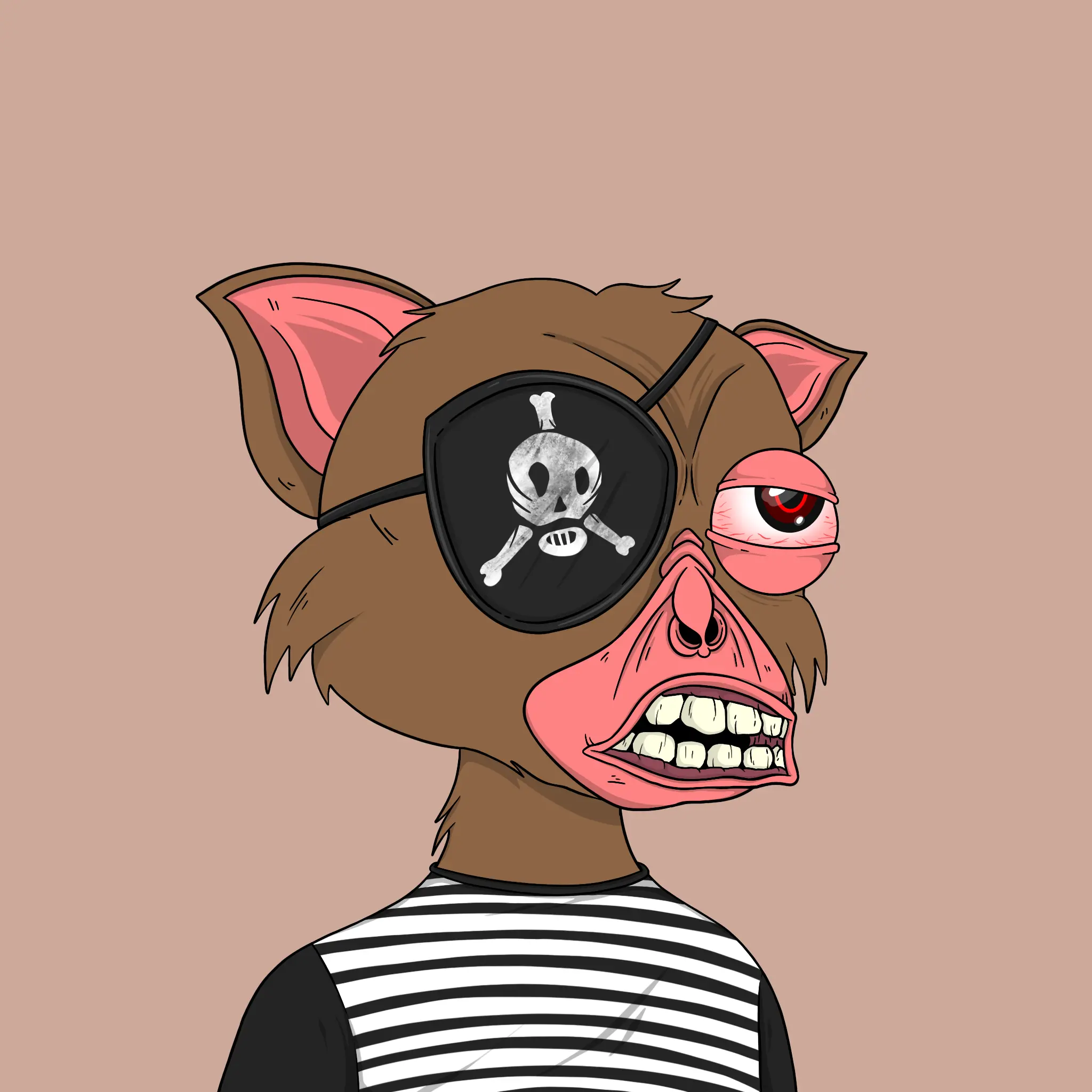 Trendy Tarsier #2570 NFT on Algorand