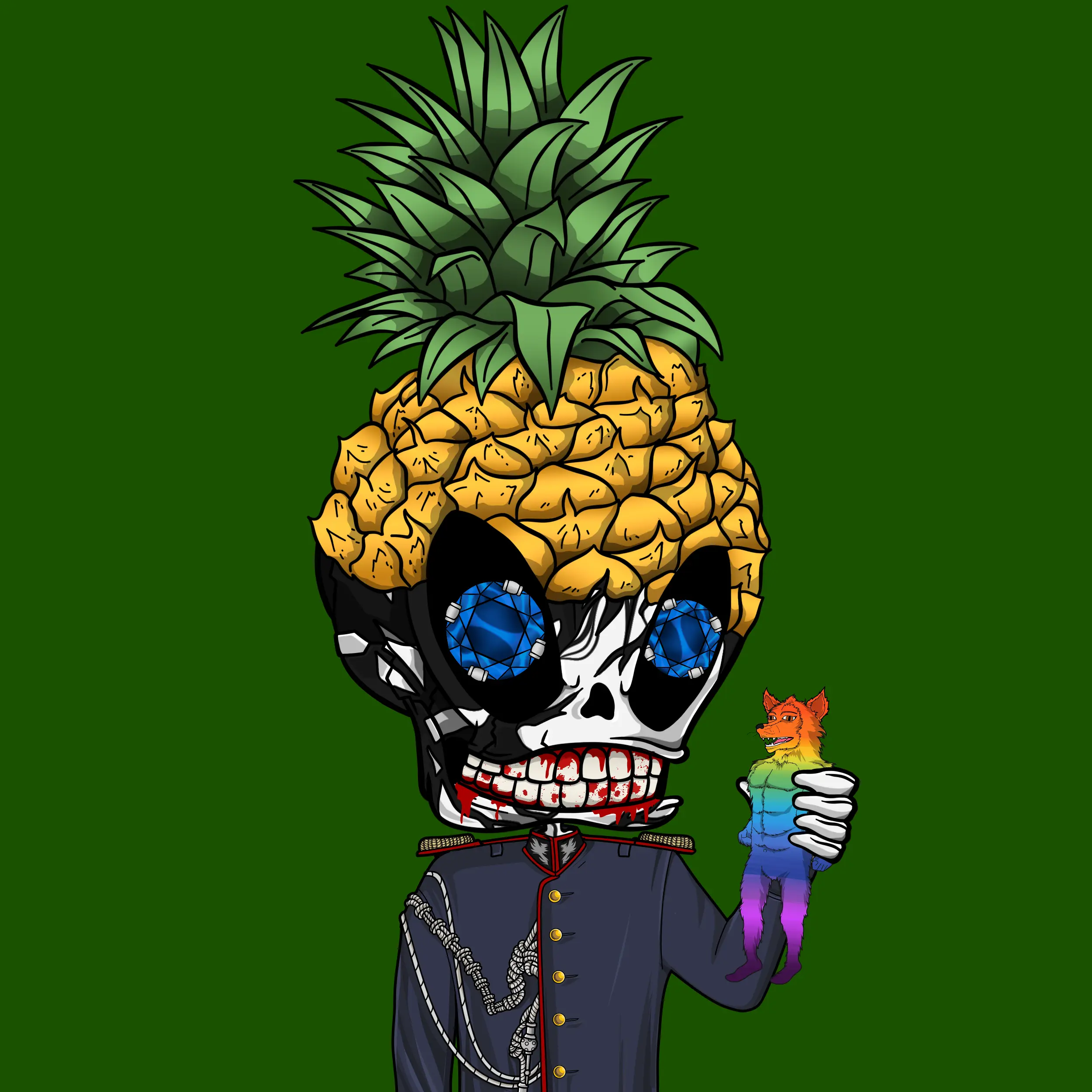 BoneBuddies #482 NFT on Algorand