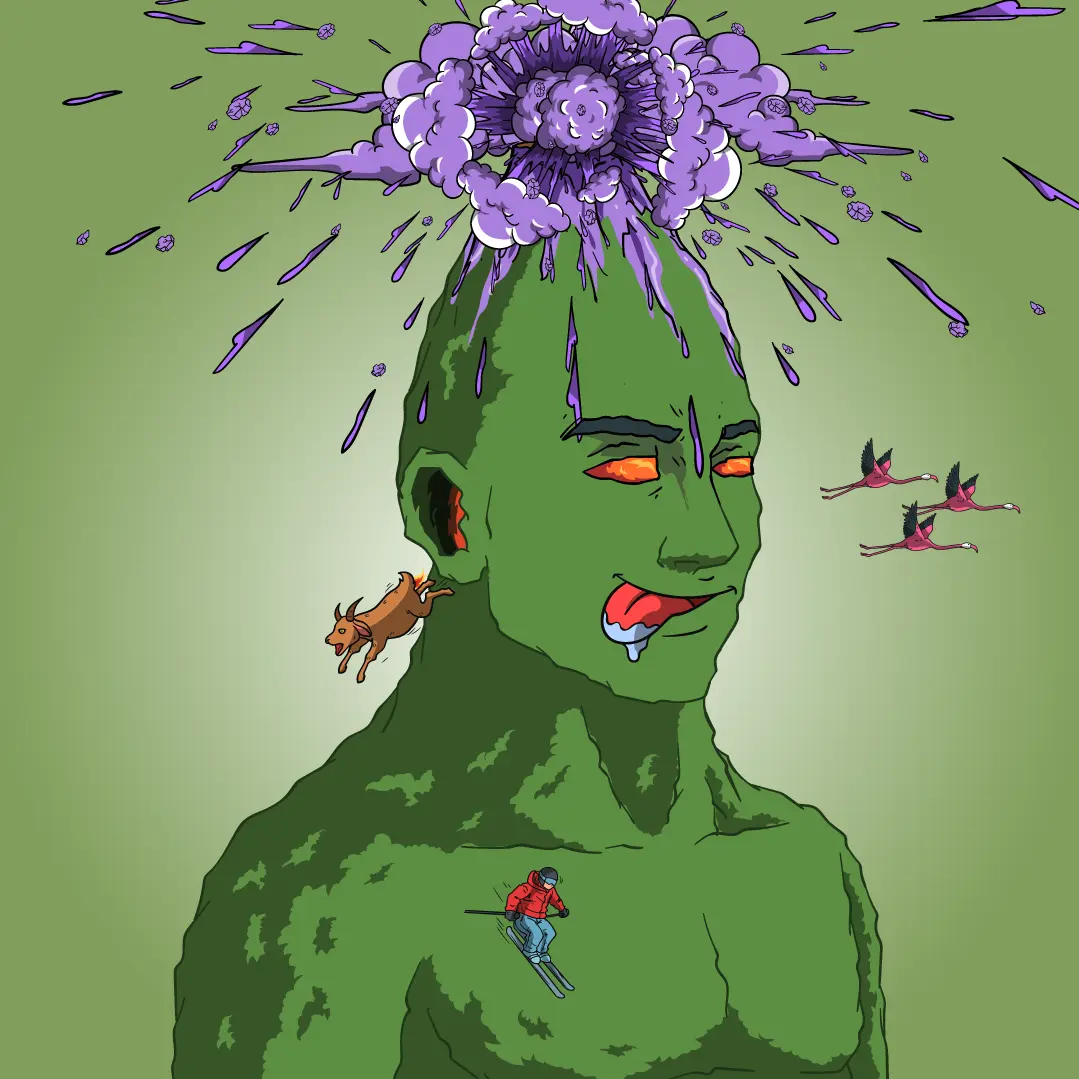 Volcano Boyz #665 NFT on Algorand