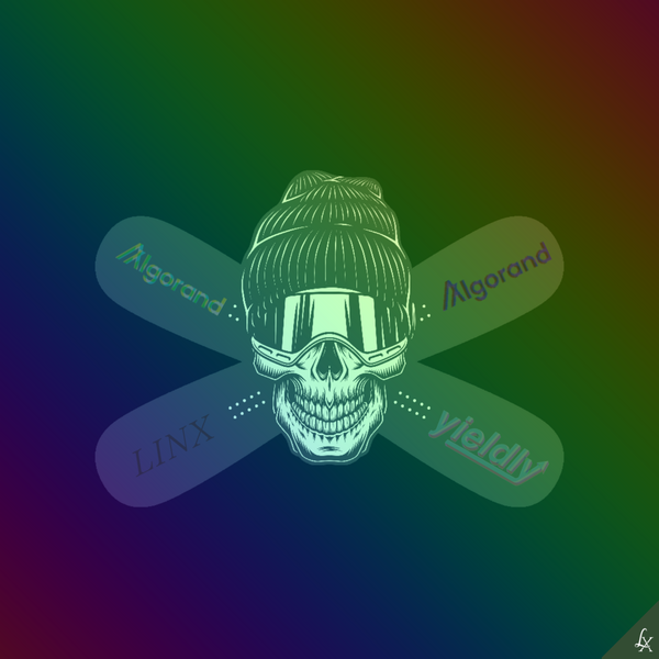 An image of Linx Snowboard Skull #025