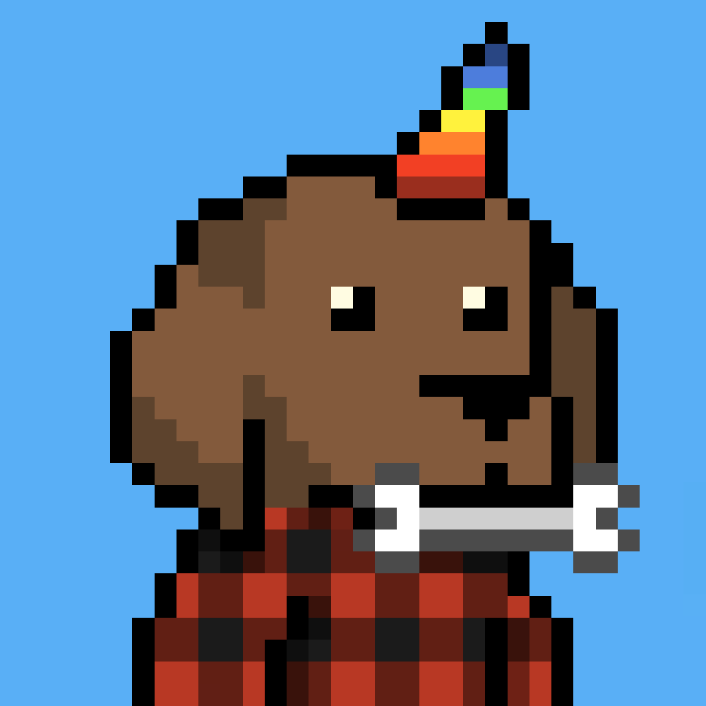 Pixel Pups #553 NFT on Algorand