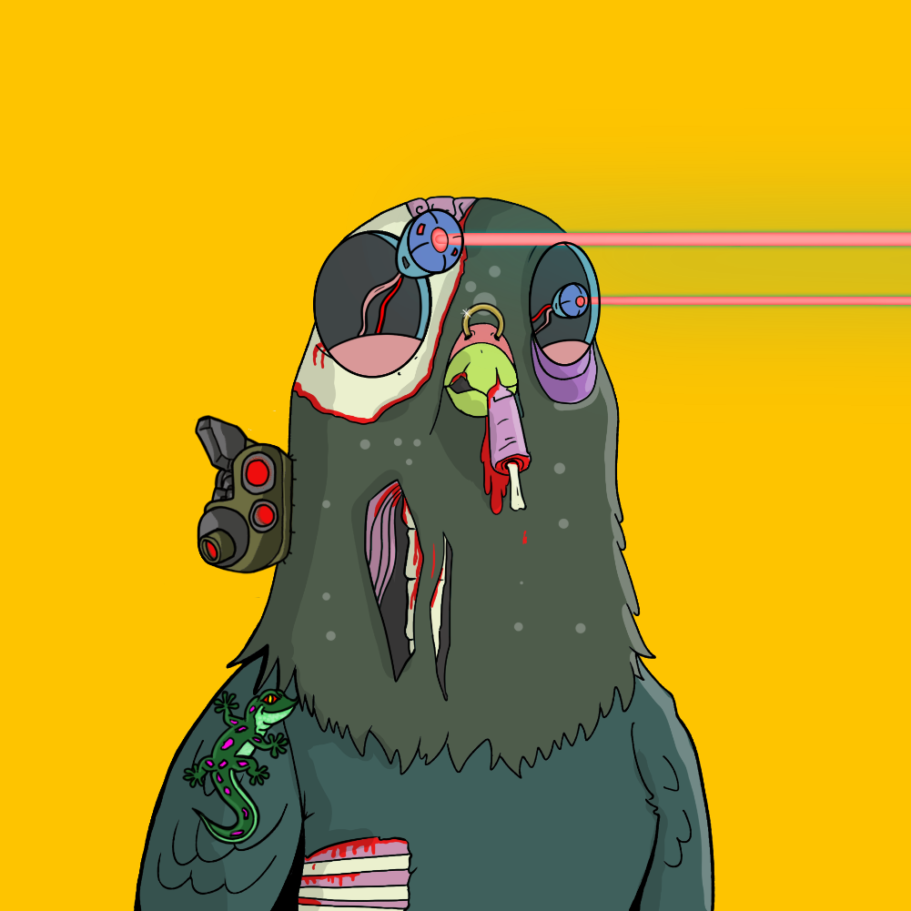 Ghetto Pigeons #0076 NFT on Algorand