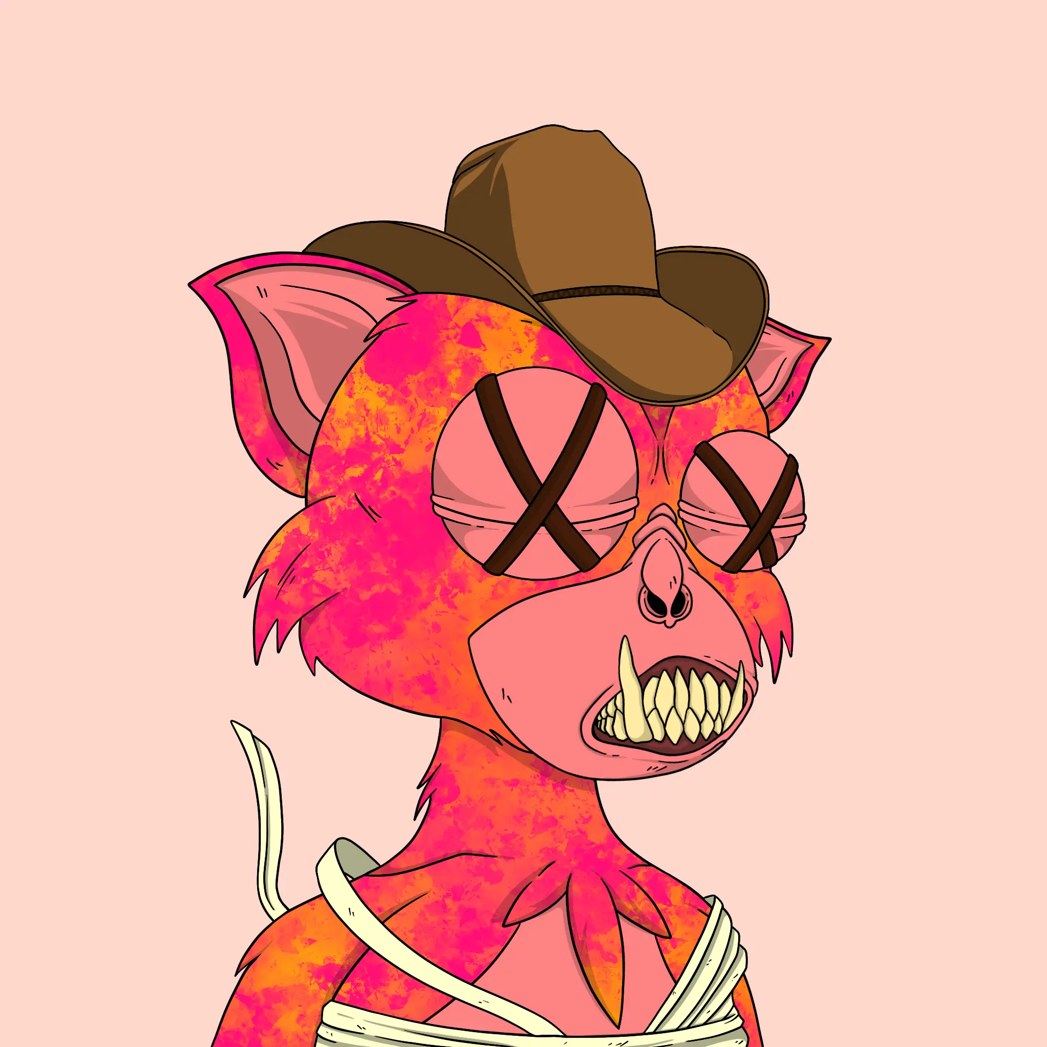 Trendy Tarsier #63 NFT on Algorand