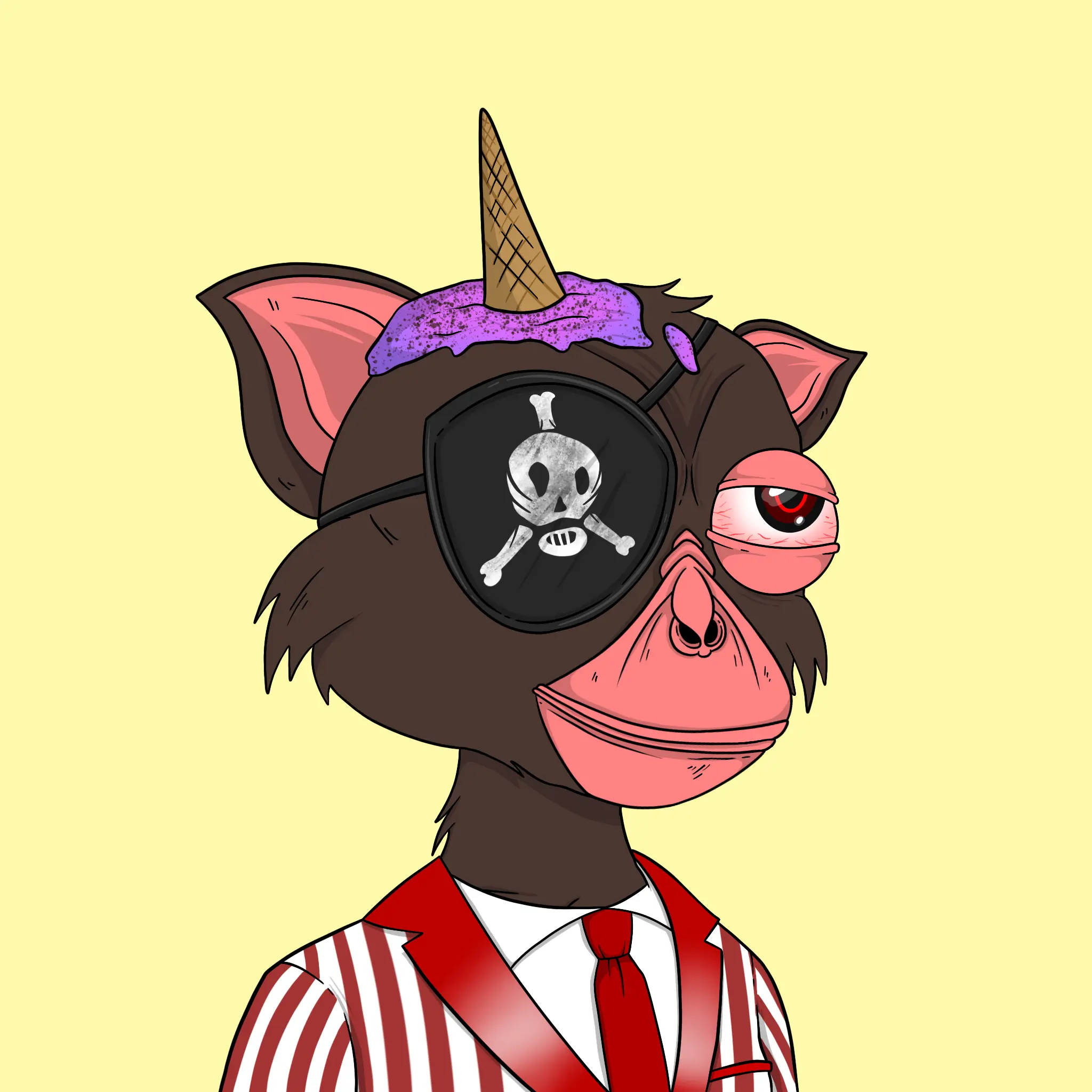 Trendy Tarsier #1104 NFT on Algorand