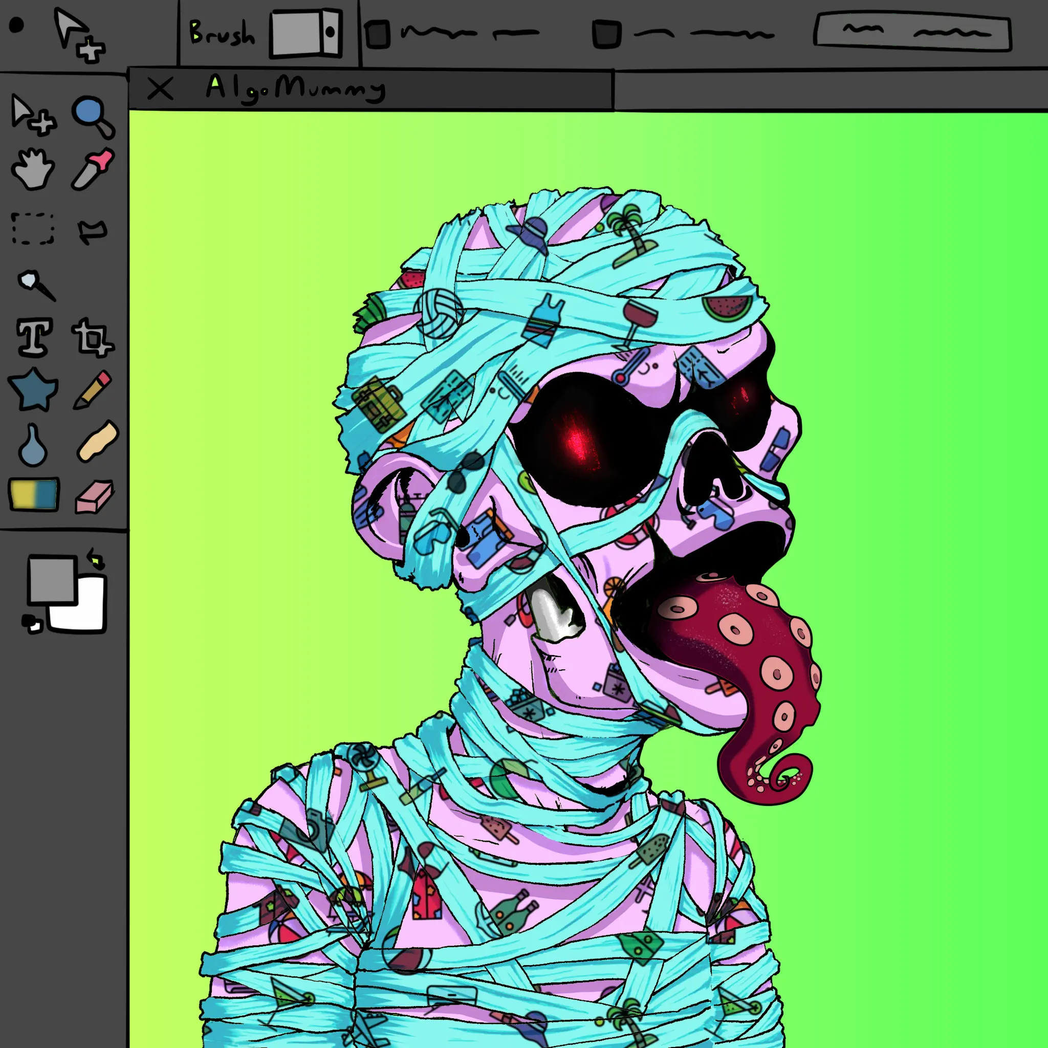 Algo Mummy #898 NFT on Algorand
